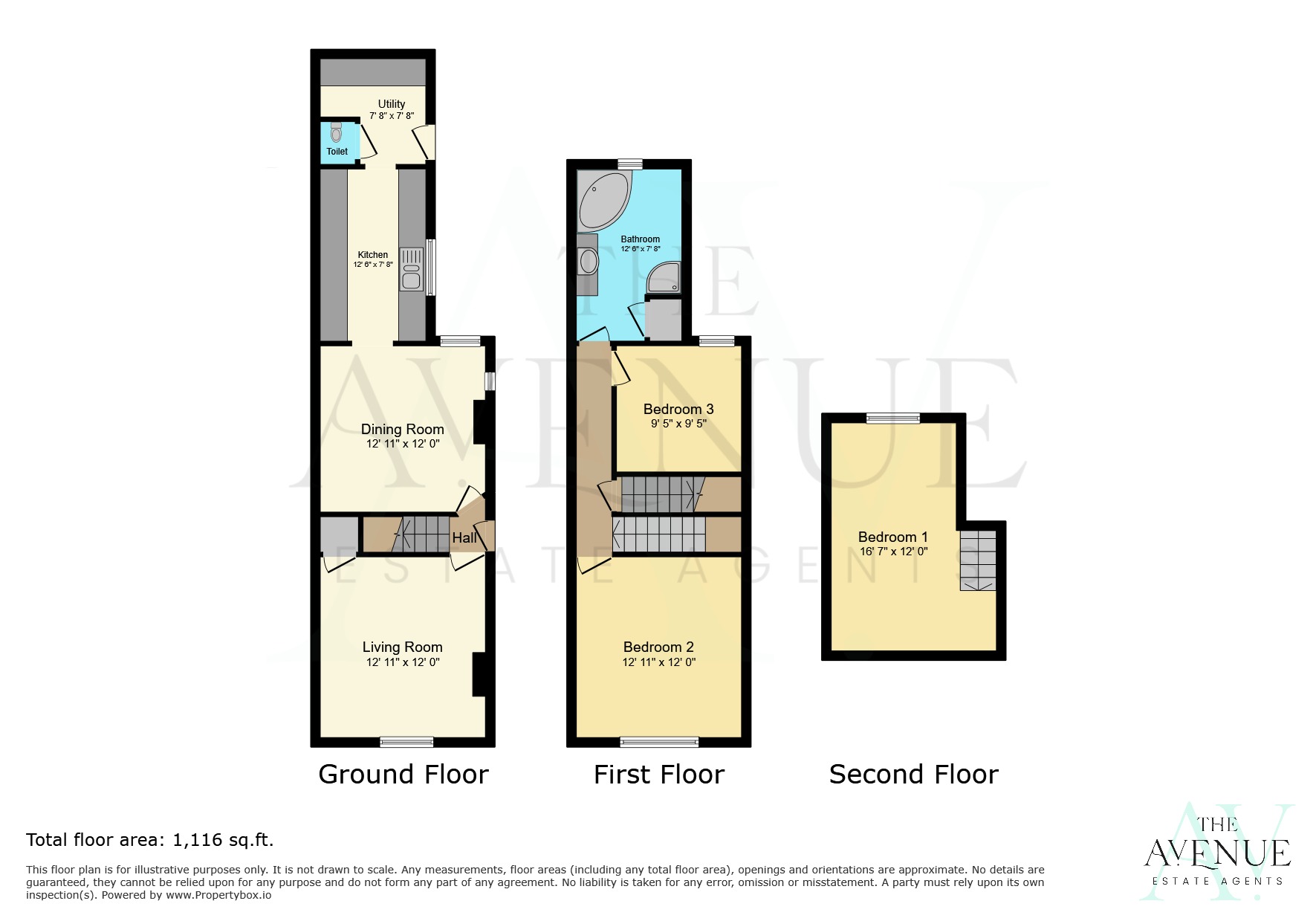 3 bed semi-detached house for sale in Main Road, Morton - Property floorplan