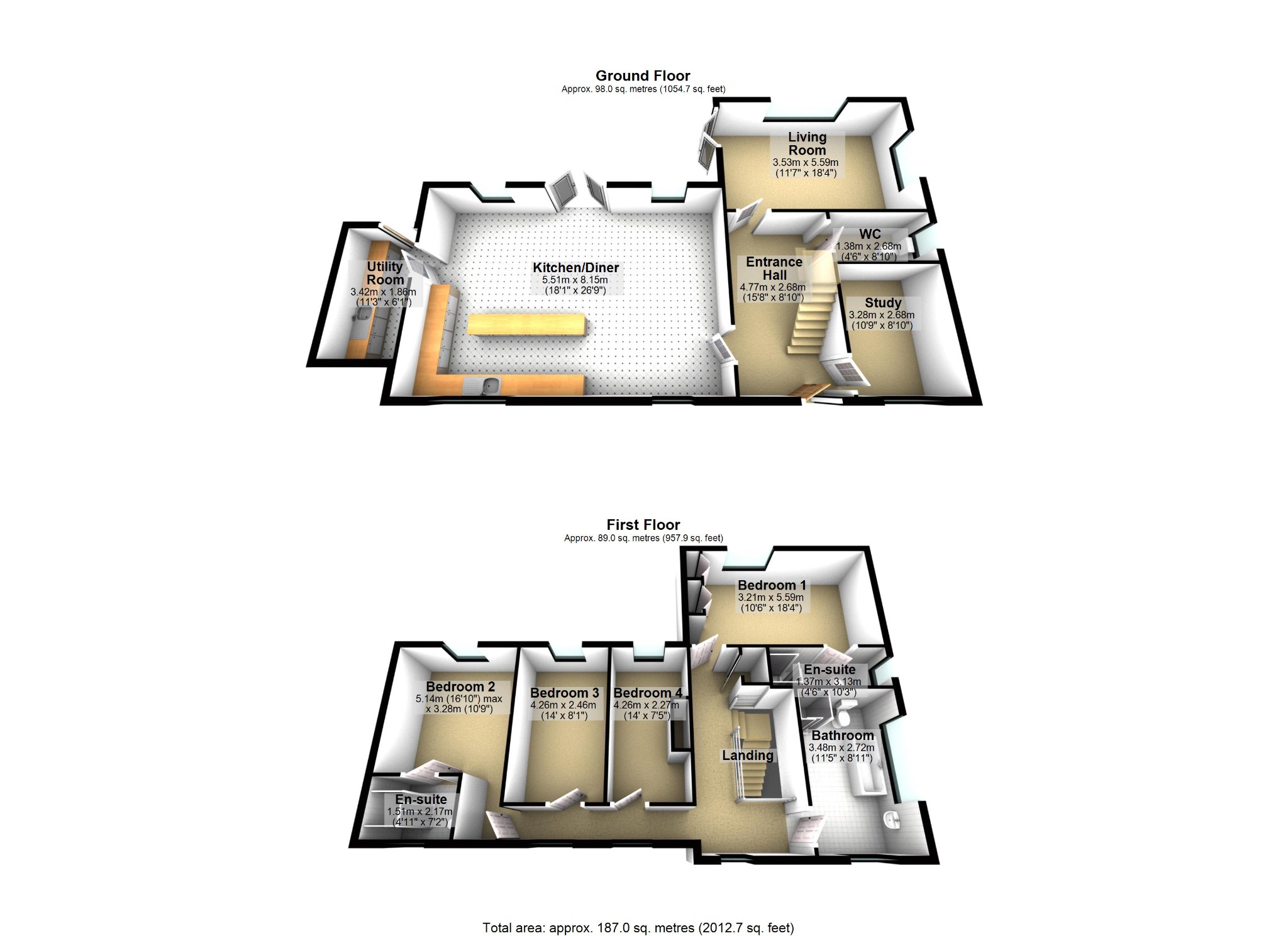 4 bed detached house for sale in London Road, Holmes Chapel, Crewe, Cheshire, CW4 8AY - Property floorplan
