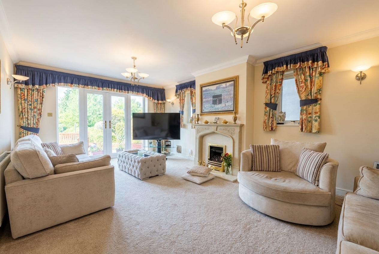 4 bed detached house for sale in Peterbrook Road, Shirley, Solihull, Worcestershire, B90 1