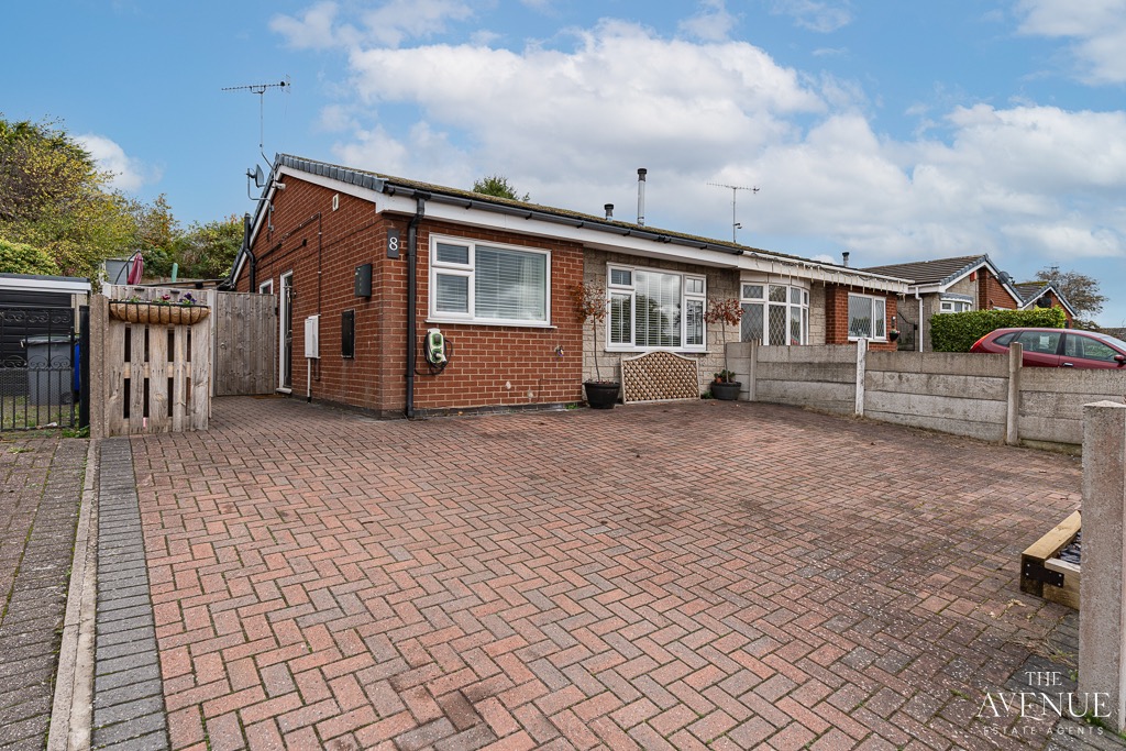 2 bed semi-detached bungalow for sale in Dylan Road, Longton, Stoke-on-trent, Staffordshire, ST3 1SR