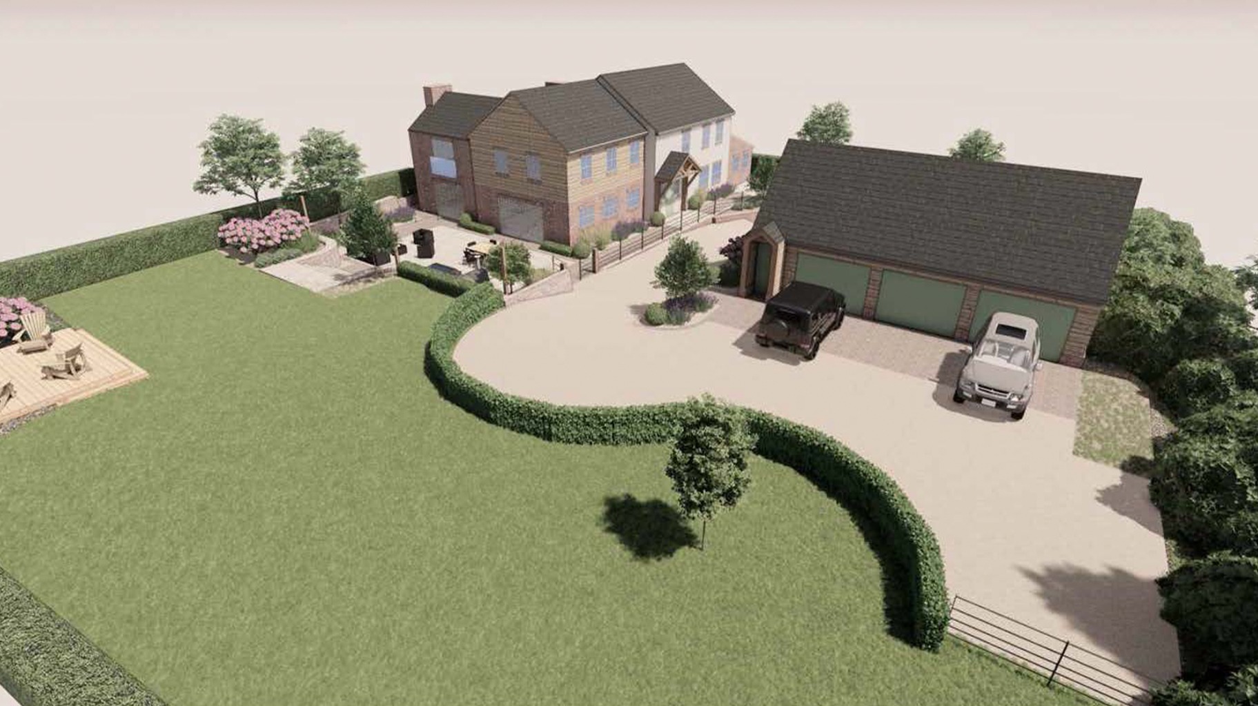 3 bed detached house for sale in PLANNING PERMISSION ON SITE, St, Michaels Road, Stramshall 2