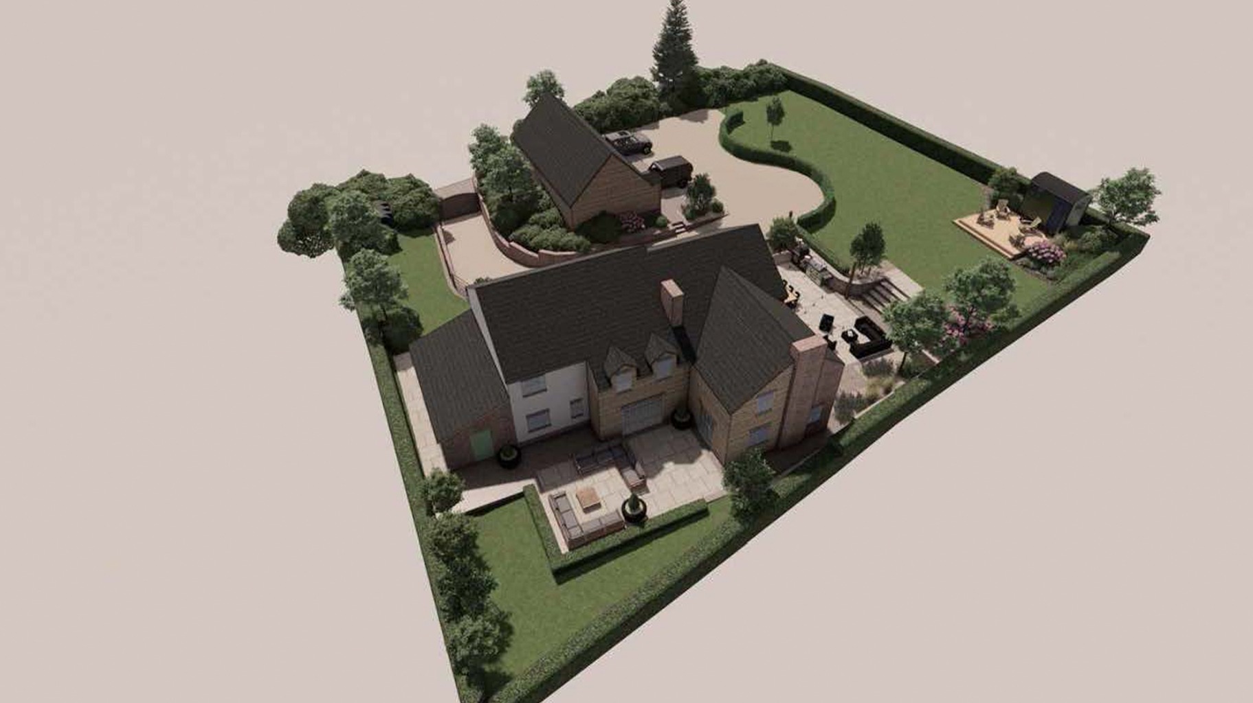 3 bed detached house for sale in PLANNING PERMISSION ON SITE, St, Michaels Road, Stramshall 4