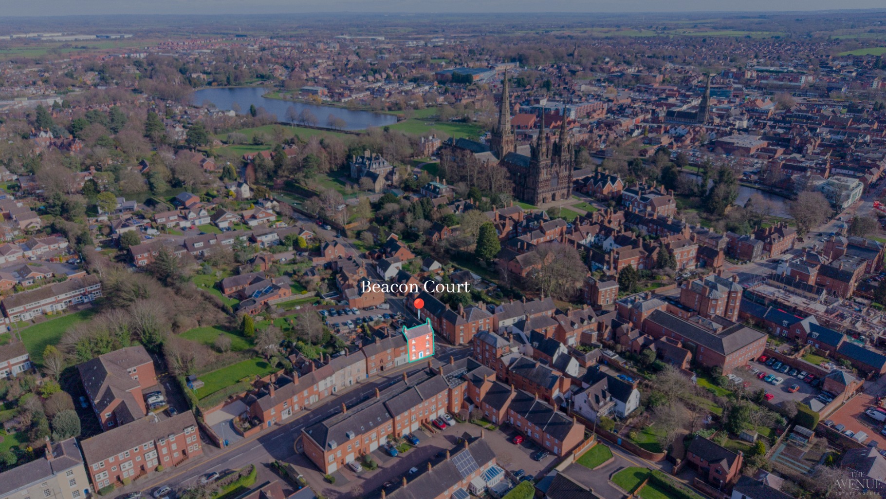 2 bed flat for sale in Beacon Court, Gaia Lane, Lichfield.