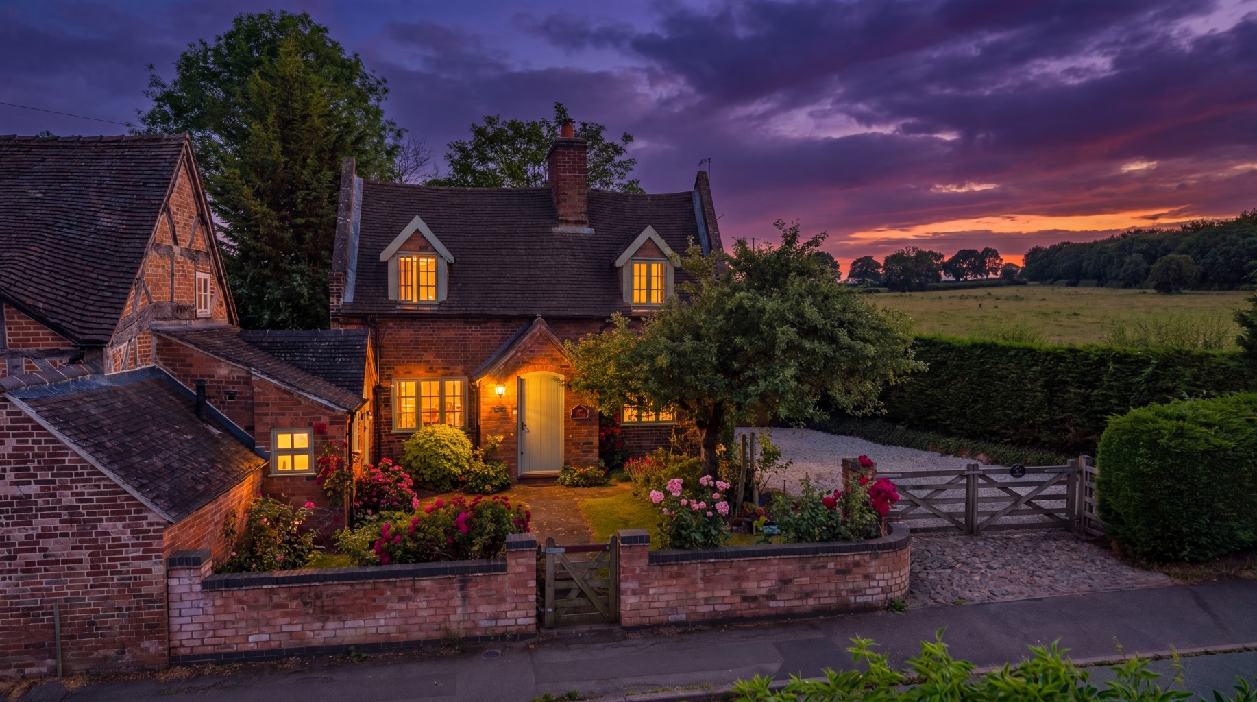 2 bed cottage for sale in Lea Cottage, Hadley Street, Yoxall. - Property Image 1