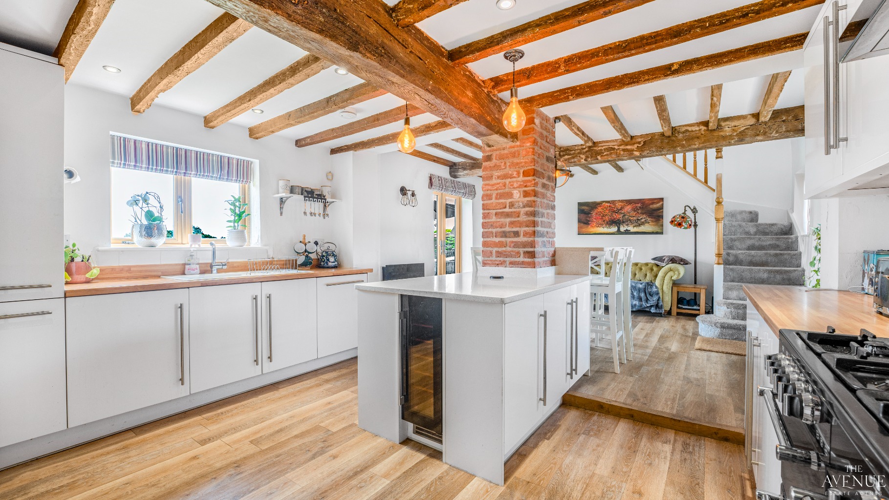 4 bed barn conversion for sale in The Stables, Hargate House Farm, Egginton Road, Hilton, Derbyshire, DE65 5FJ 2