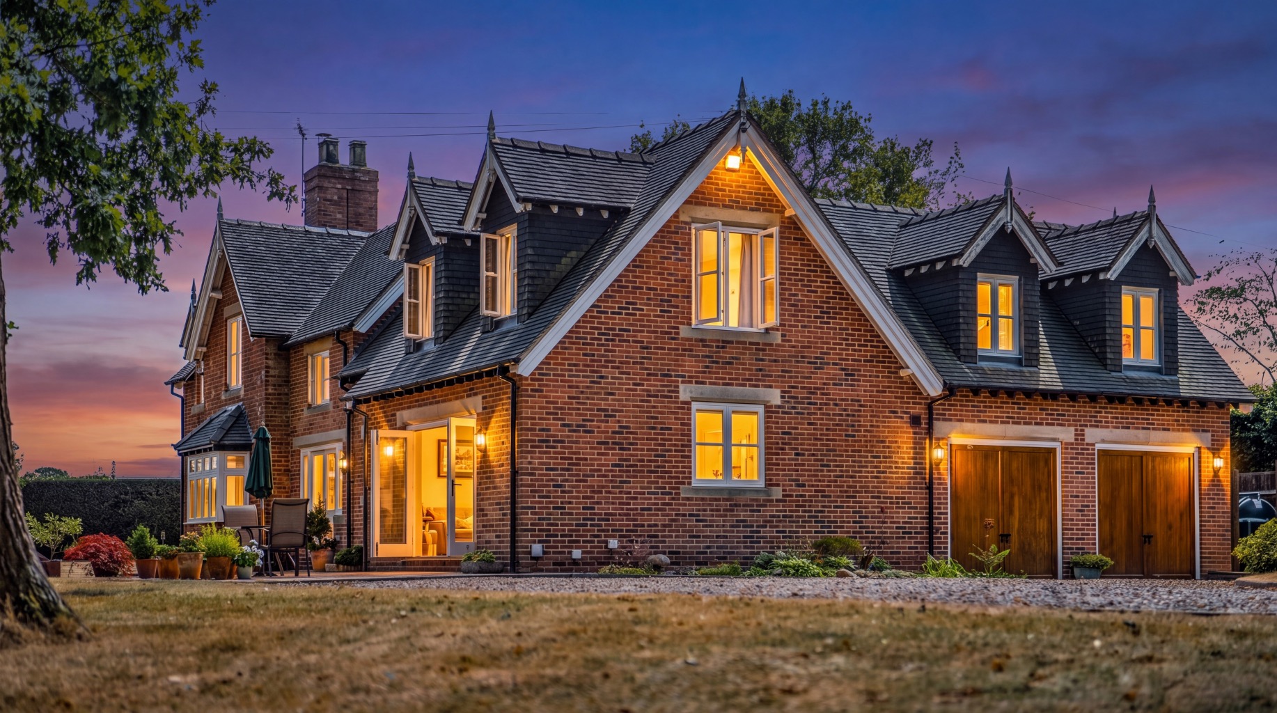 4 bed detached house for sale in Barton Lodge, Lodge Hill, Church Broughton, Derbyshire, DE65 5AL - Property Image 1