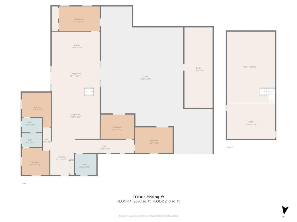 4 bed barn conversion for sale in Williams Barn Lower Duxhurst Farm, Reigate Road, Reigate, RH2 - Property floorplan