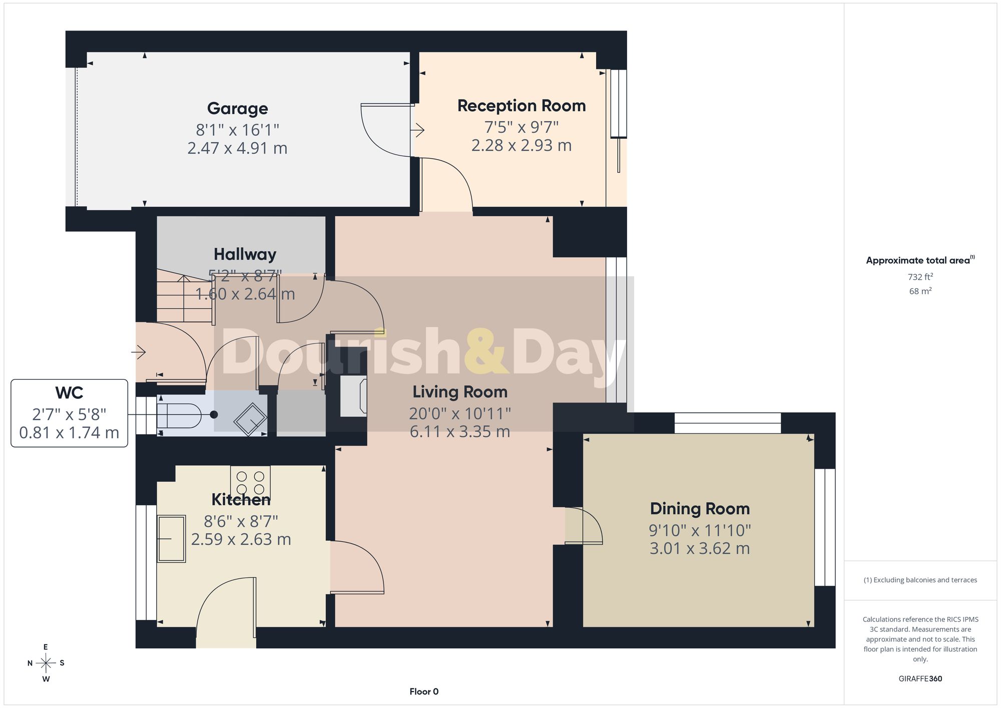 4 bed detached house for sale in Sandringham Road, Stafford, ST17 - Property floorplan