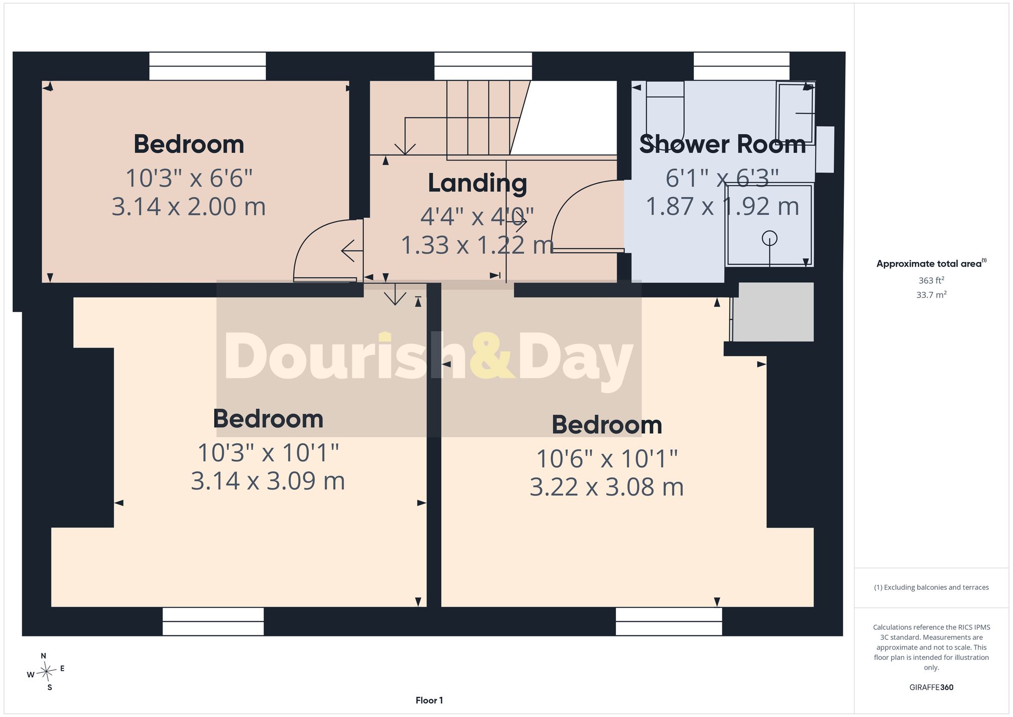 3 bed end of terrace house for sale in Chester Road, Whitchurch, SY13 - Property floorplan