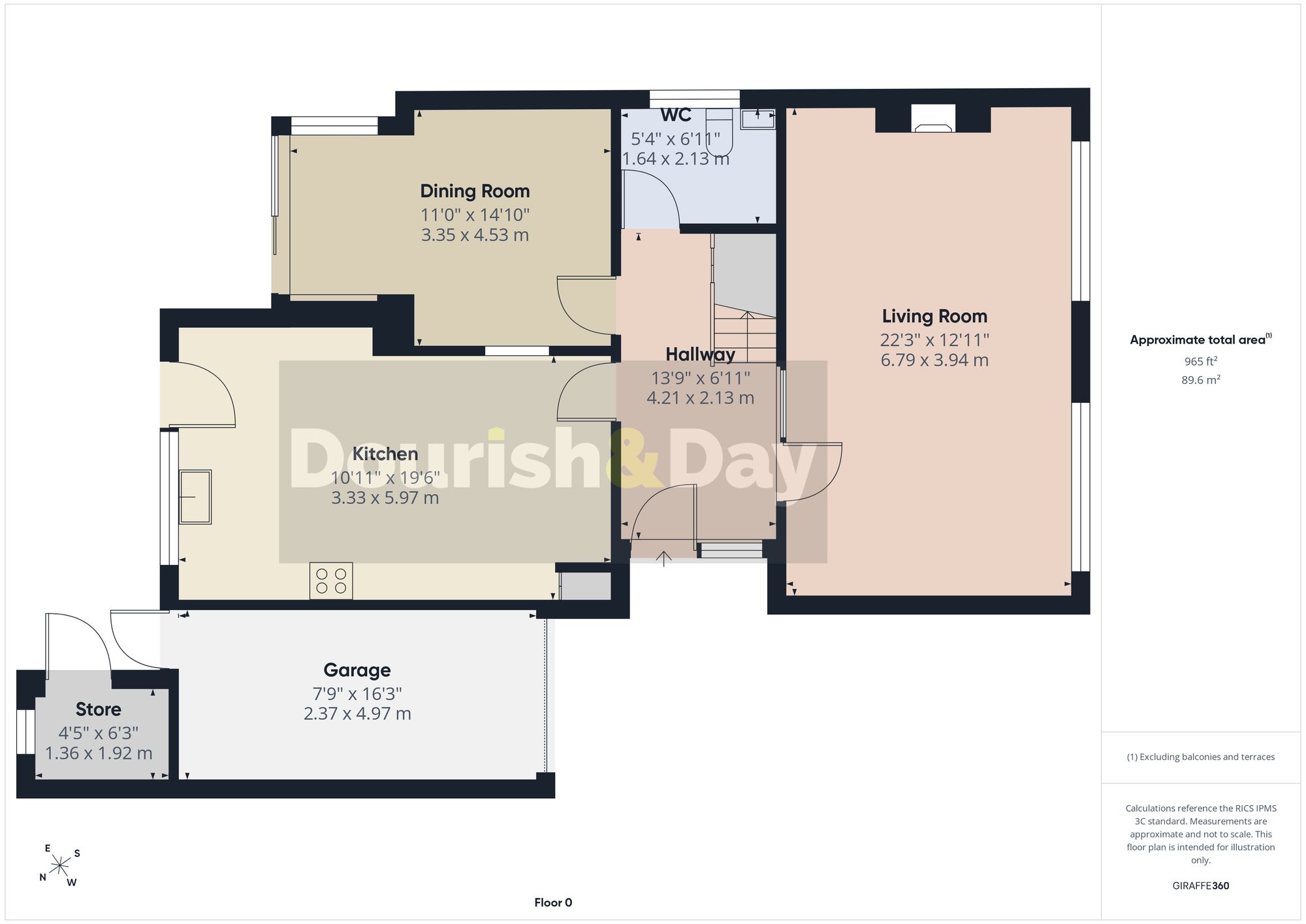 4 bed detached house for sale in Shannon Road, Stafford, ST17 - Property floorplan