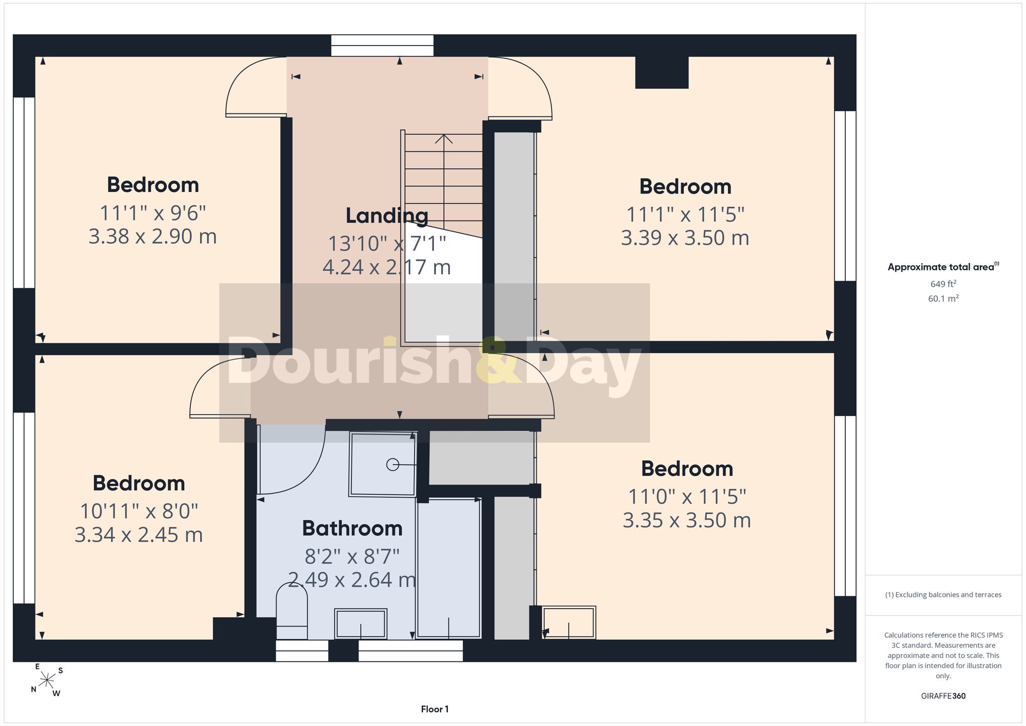 4 bed detached house for sale in Shannon Road, Stafford, ST17 - Property floorplan