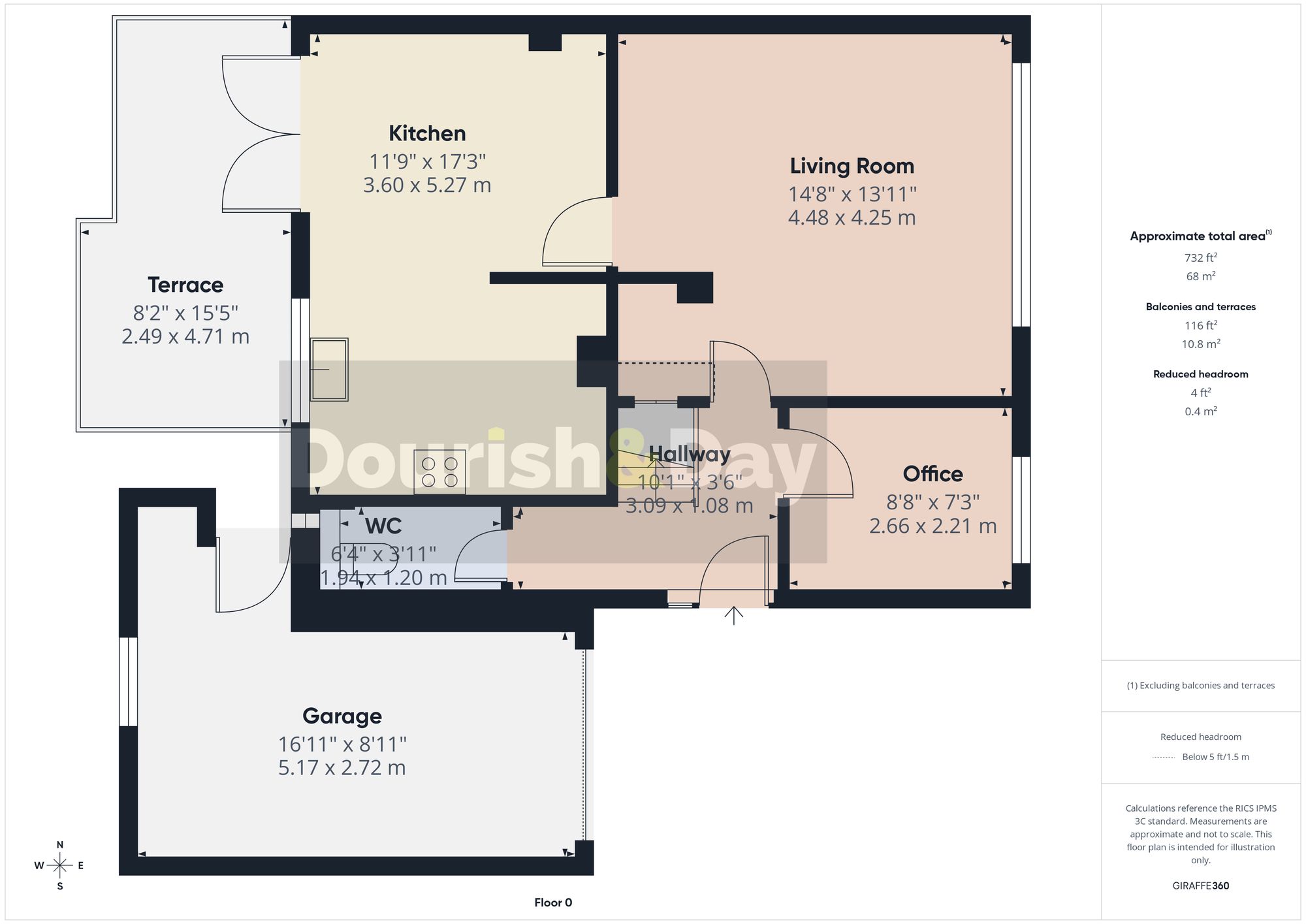 4 bed detached house for sale in Chestnut Close, Derrington, ST18 - Property floorplan