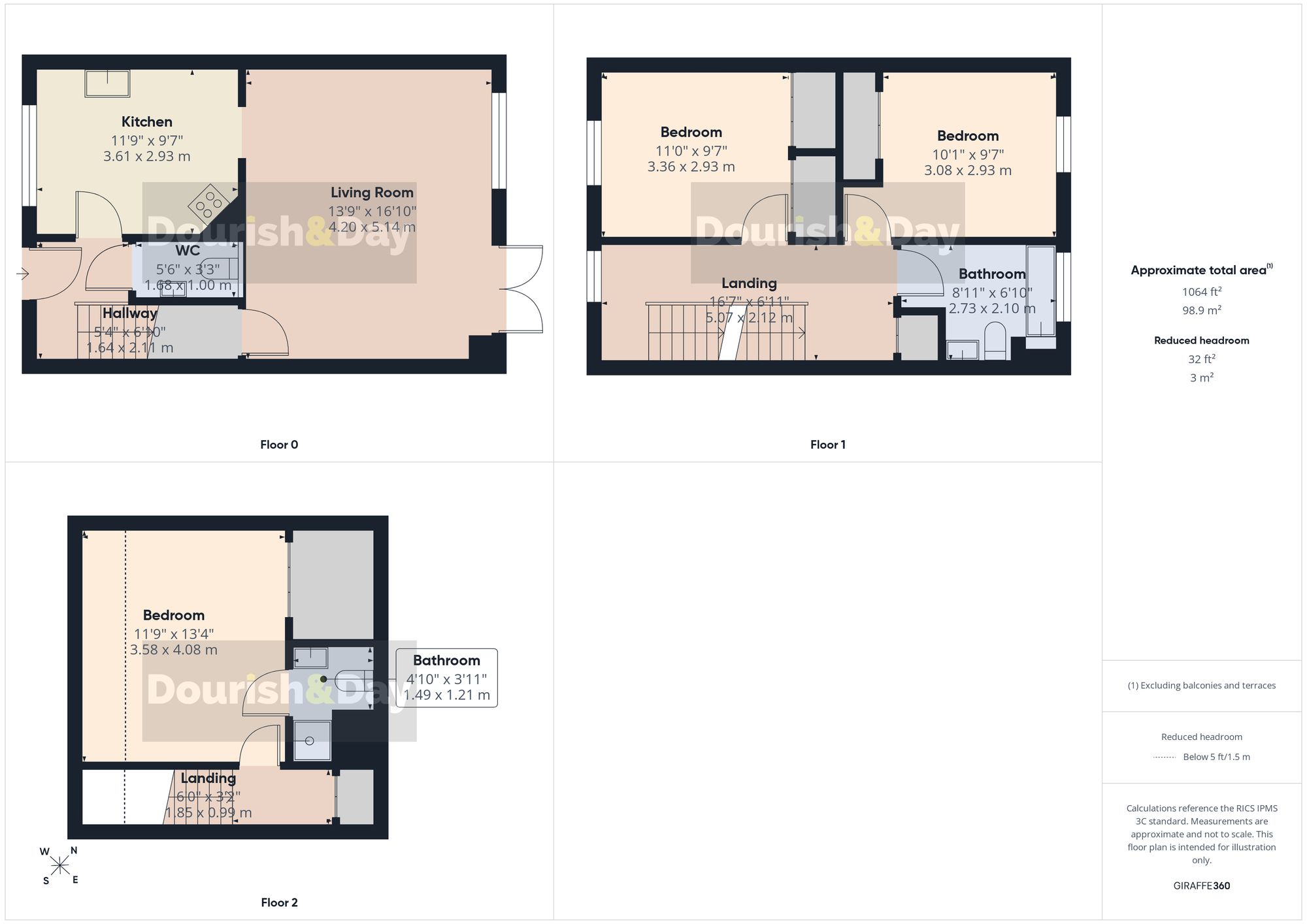 3 bed end of terrace house for sale in Earl Edwin Mews, Whitchurch, SY13 - Property floorplan