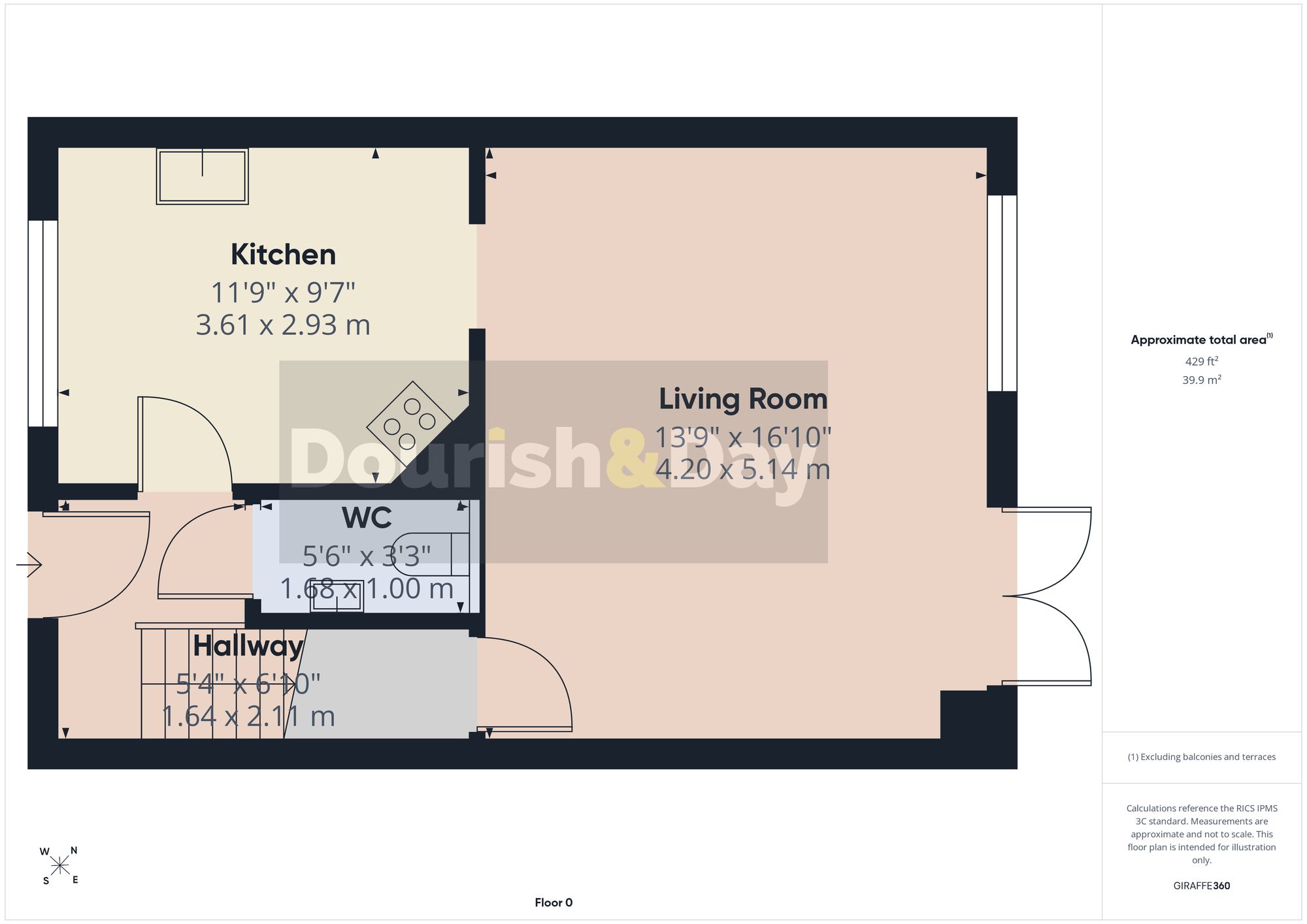 3 bed end of terrace house for sale in Earl Edwin Mews, Whitchurch, SY13 - Property floorplan