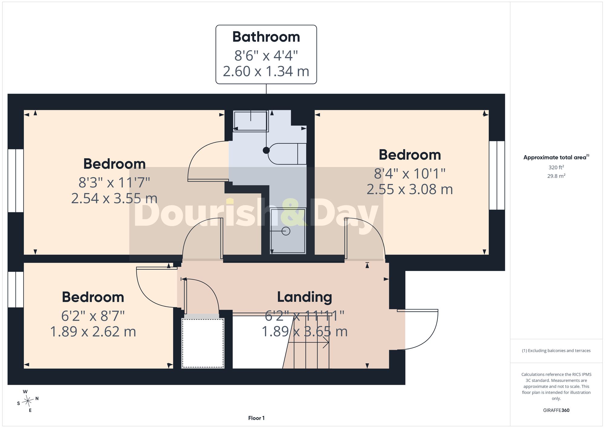 3 bed terraced house for sale in Stanley Road, Wolverhampton, WV10 - Property floorplan