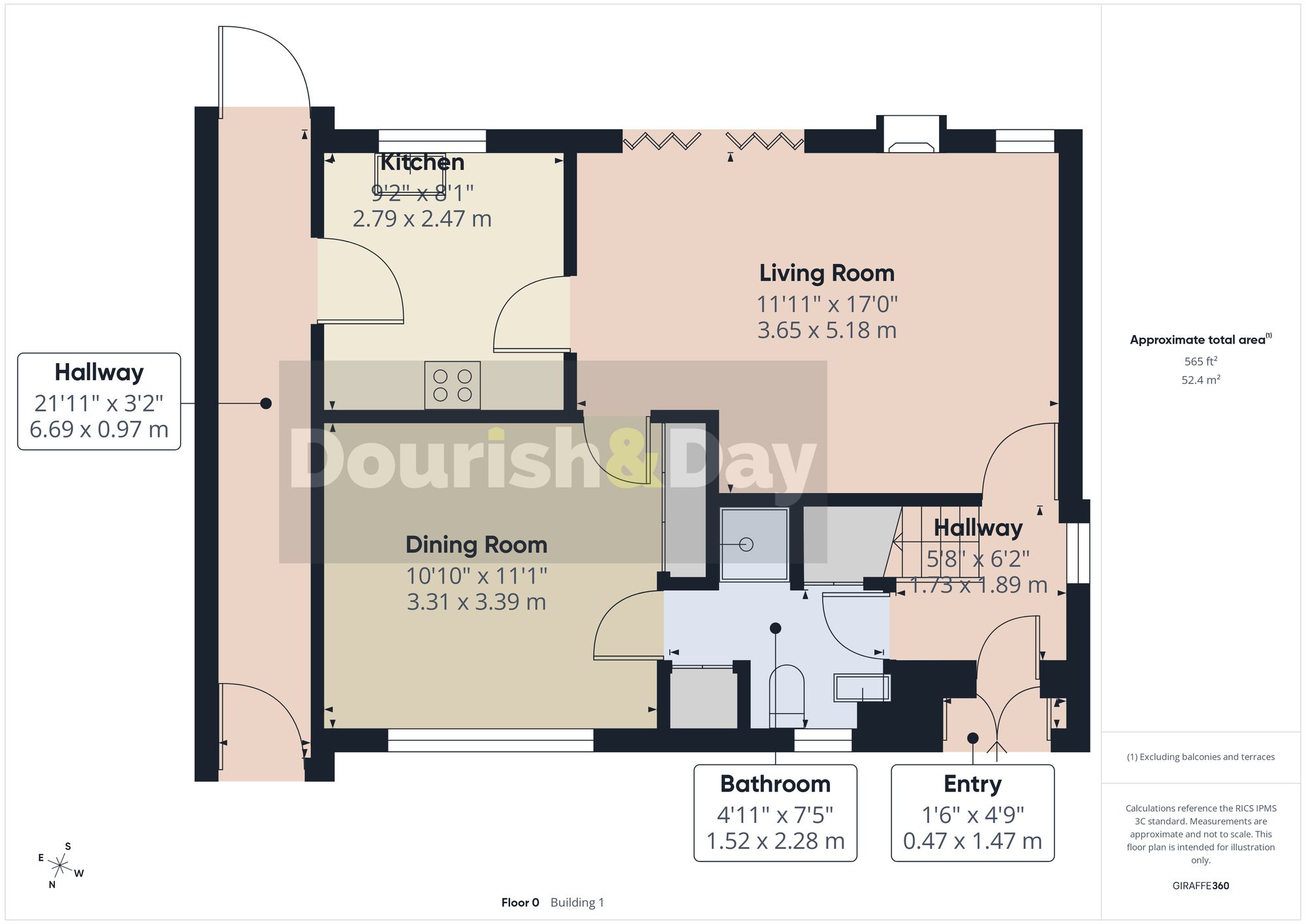 3 bed detached house for sale in Smithy Croft, Church Eaton, ST20 - Property floorplan