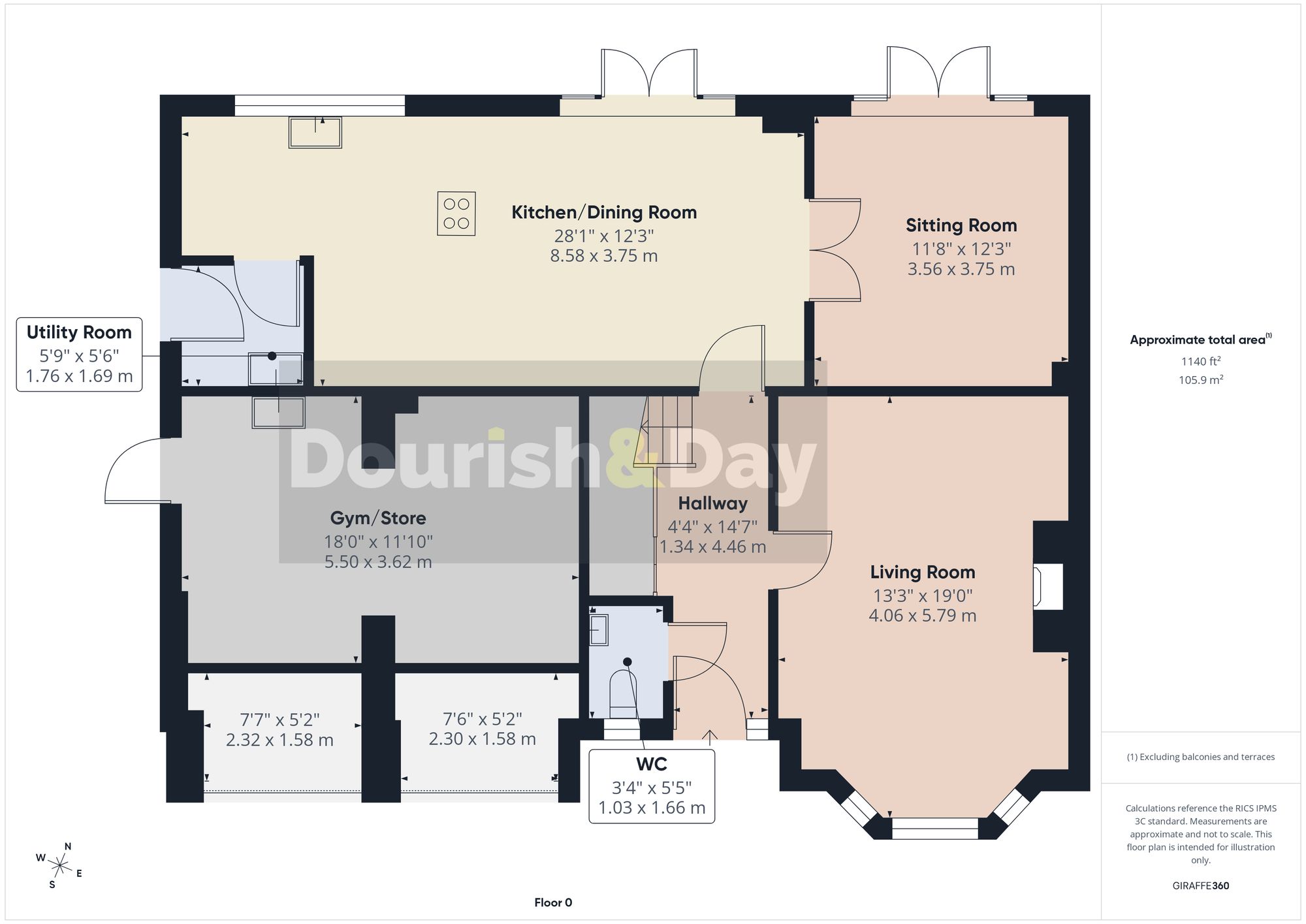 4 bed detached house for sale in Moors Wood, Gnosall, ST20 - Property floorplan