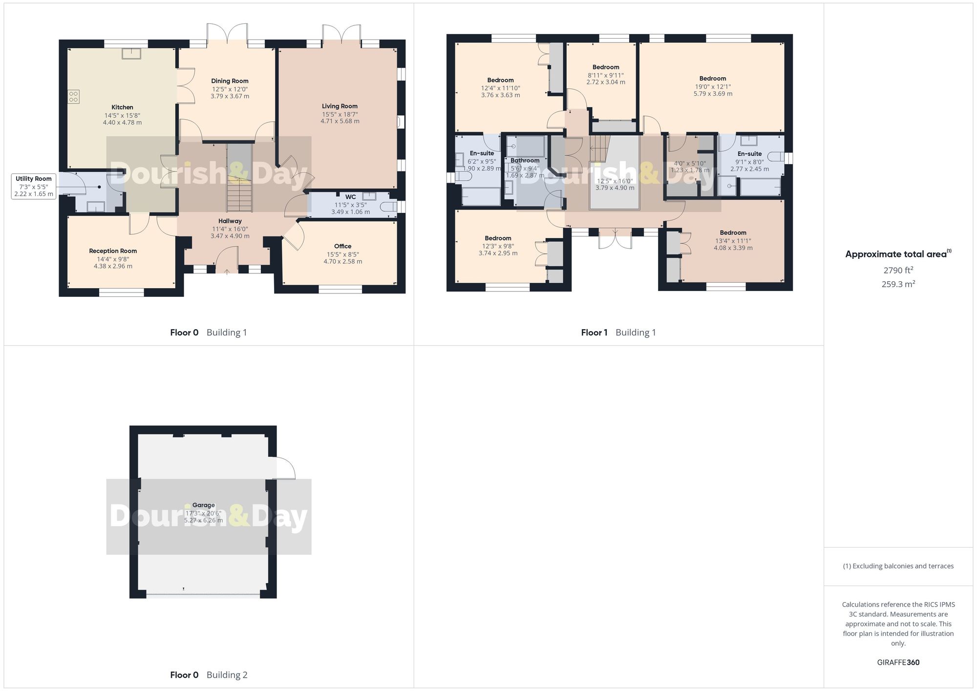 5 bed detached house for sale in Beechcroft Grange, Stafford, ST16 - Property floorplan