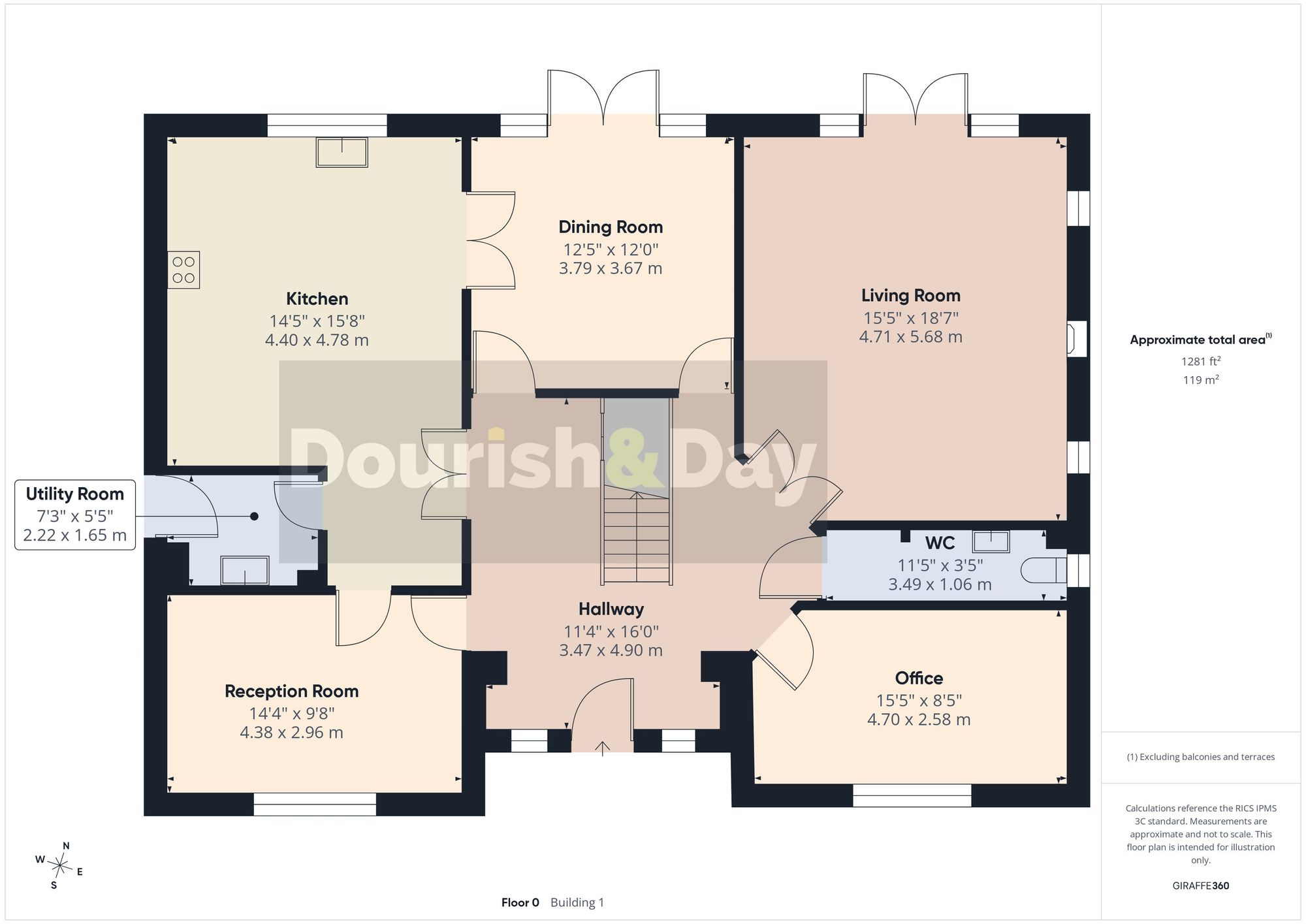 5 bed detached house for sale in Beechcroft Grange, Stafford, ST16 - Property floorplan