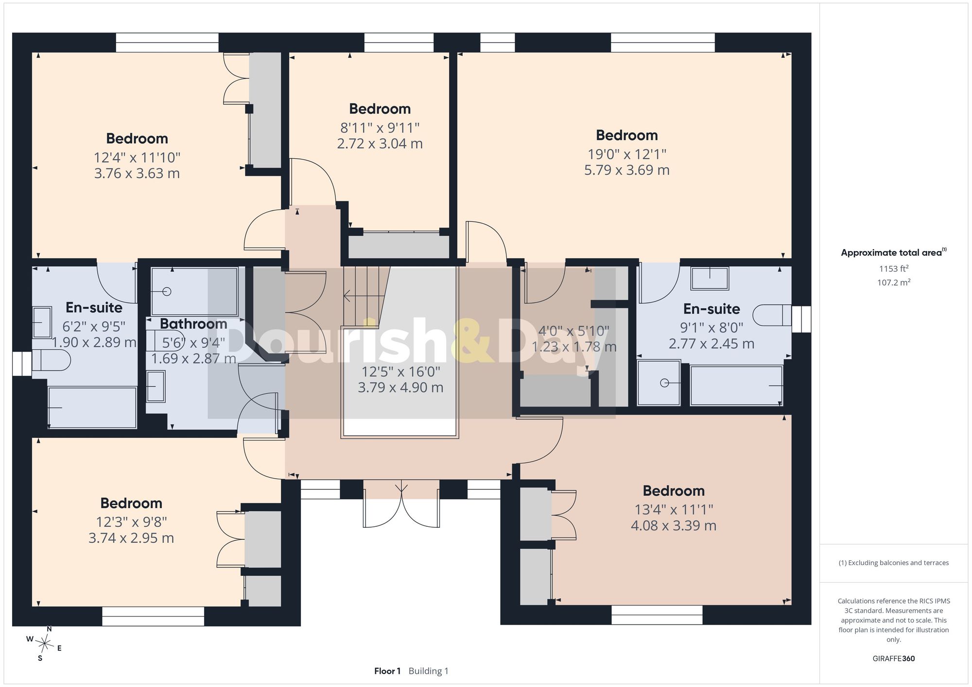 5 bed detached house for sale in Beechcroft Grange, Stafford, ST16 - Property floorplan