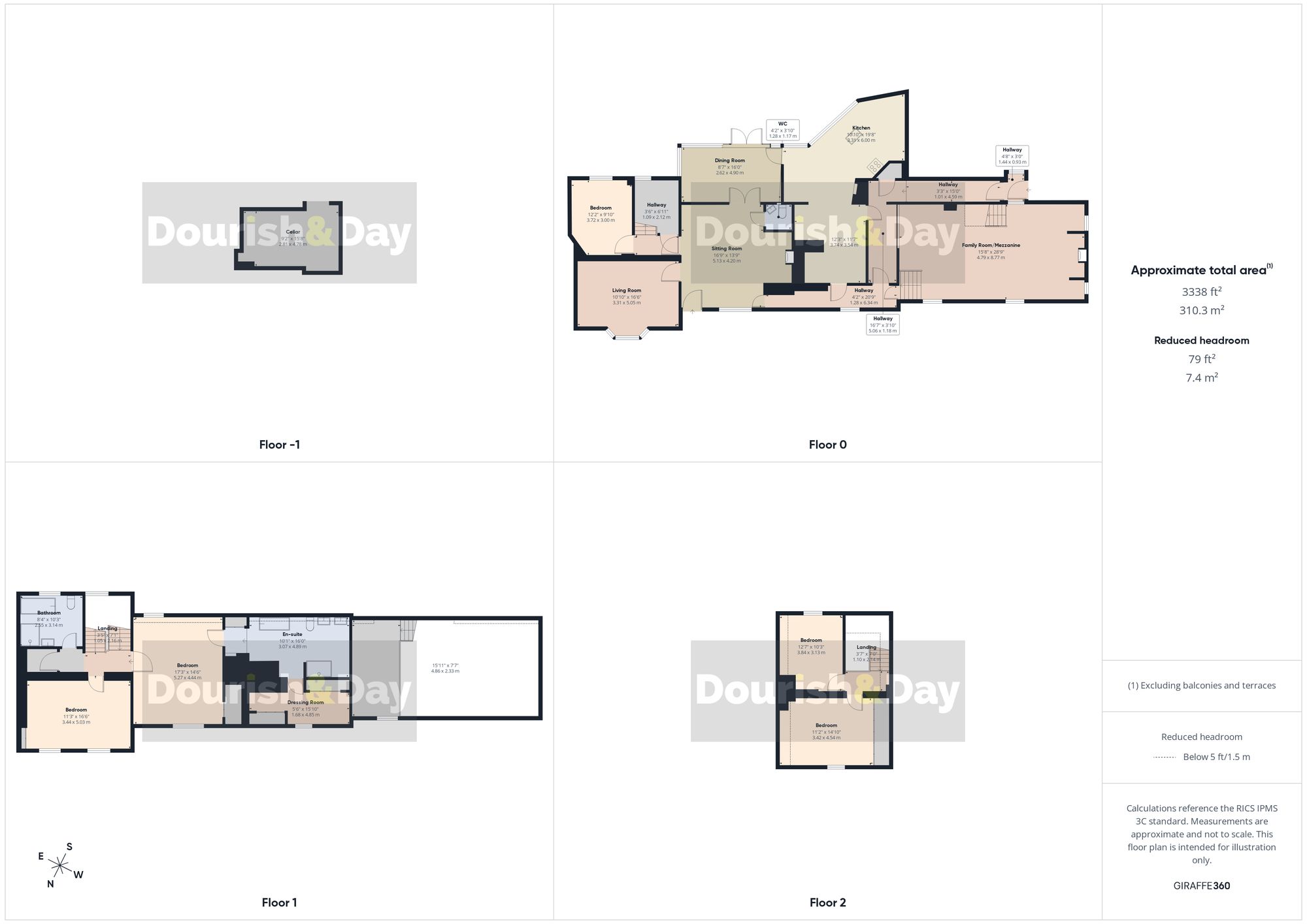 5 bed semi-detached house for sale in Pinfold Lane, Penkridge, ST19 - Property floorplan
