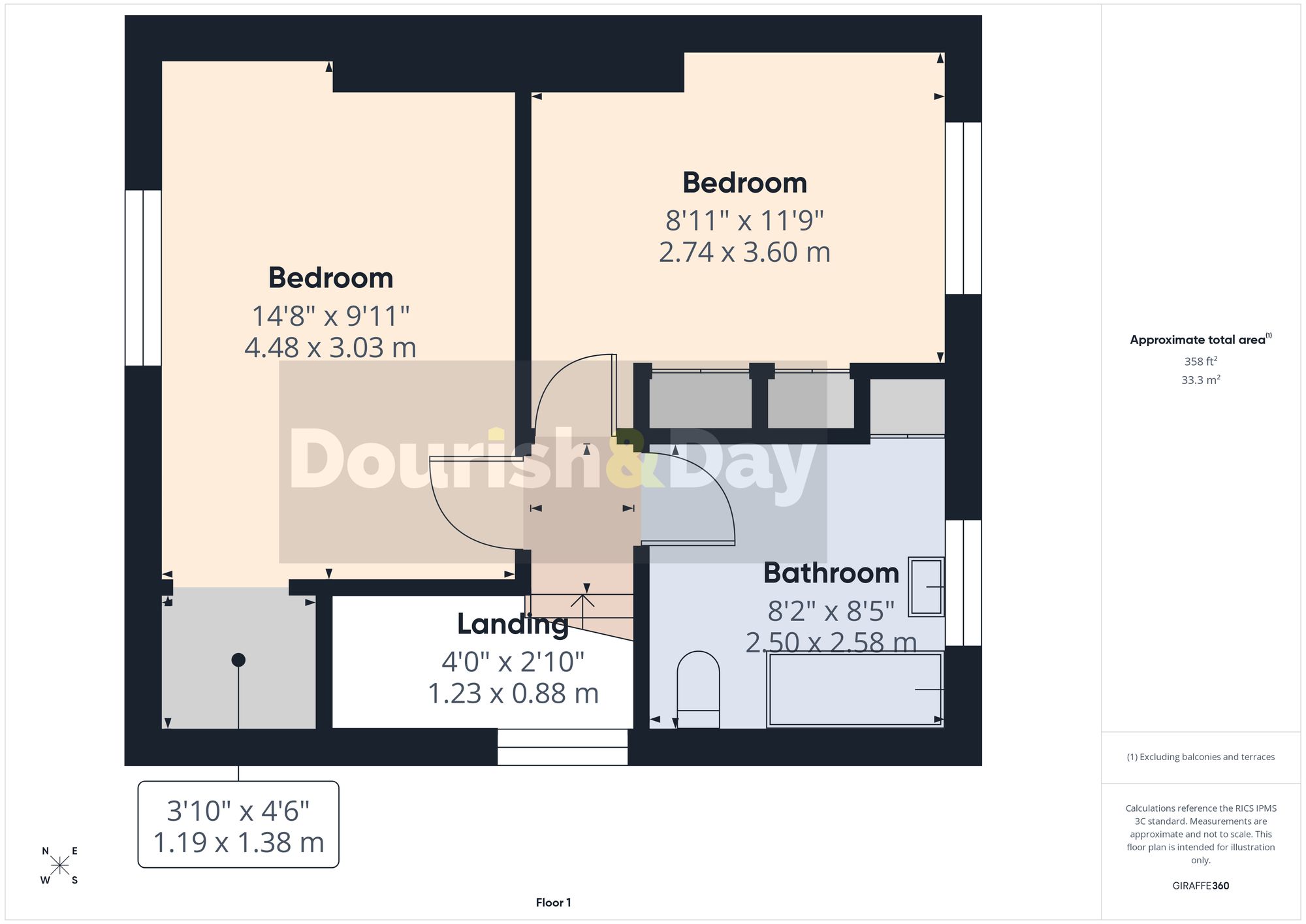 2 bed semi-detached house for sale in Plant Crescent, Stafford, ST17 - Property floorplan