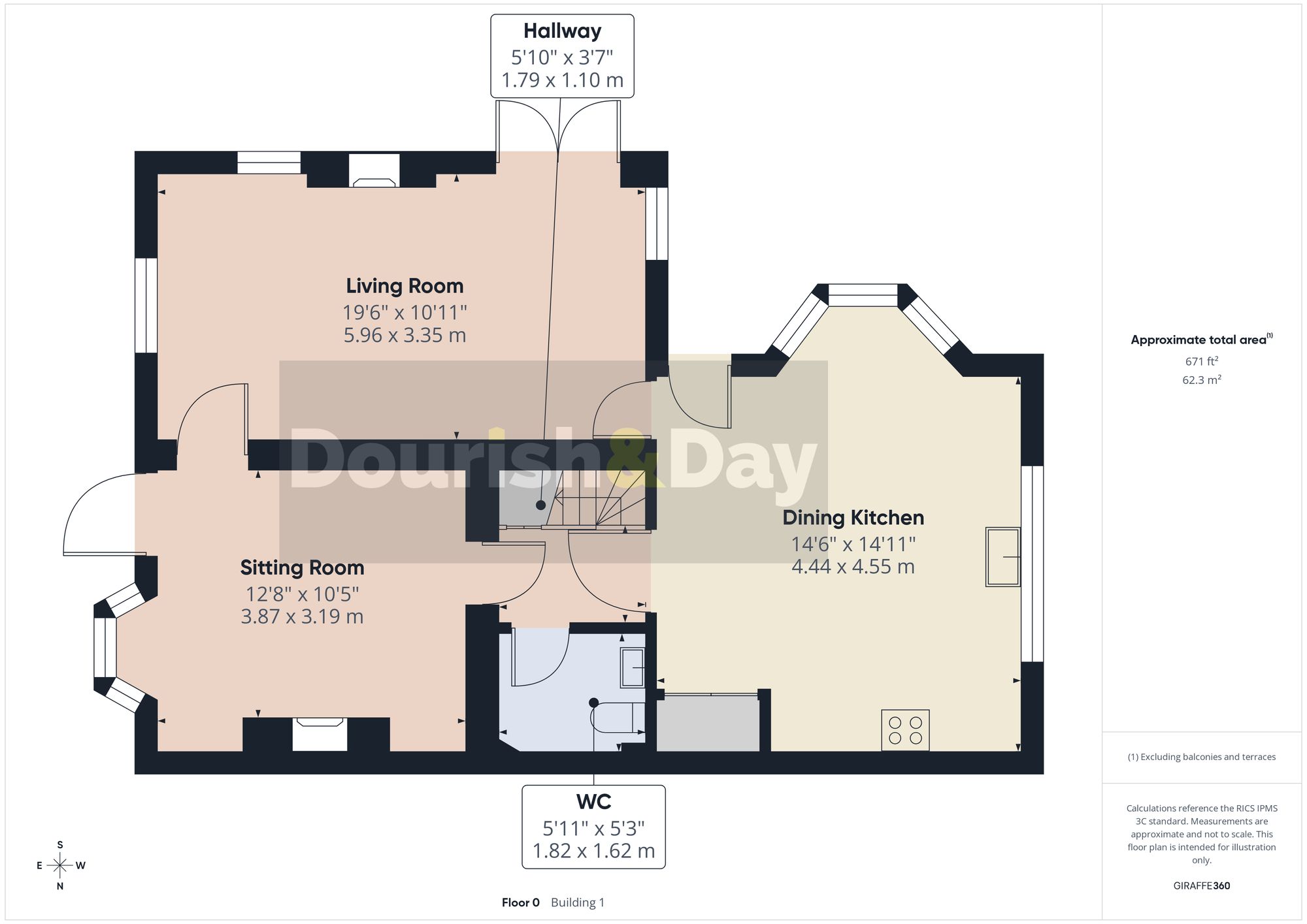 3 bed semi-detached house for sale in Terrick, Whitchurch, SY13 - Property floorplan