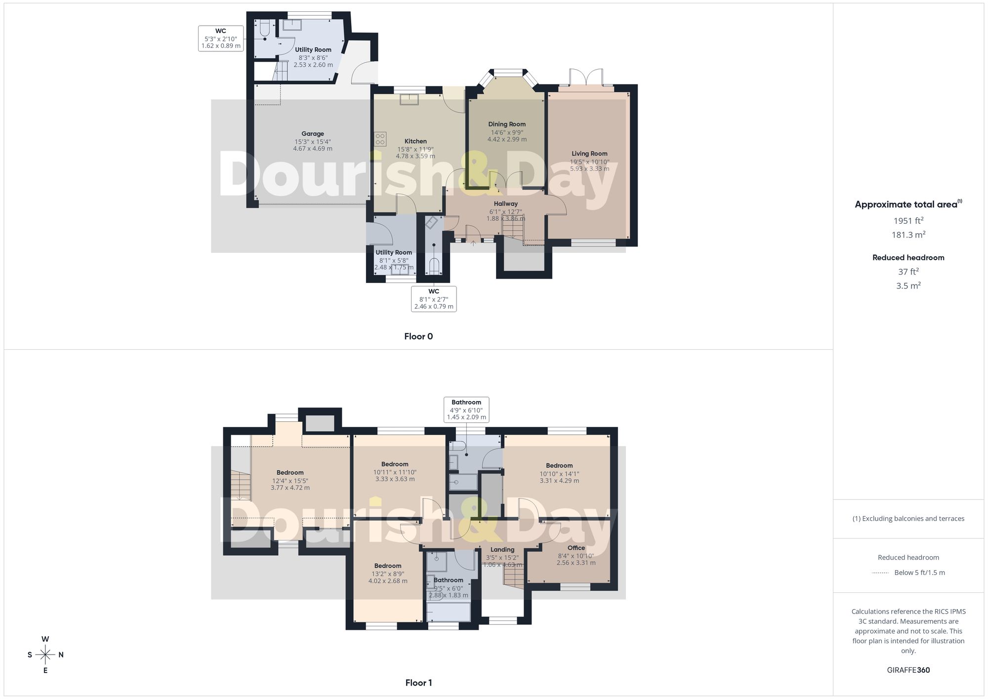 4 bed detached house for sale in Nursery Close, Bradley, ST18 - Property floorplan