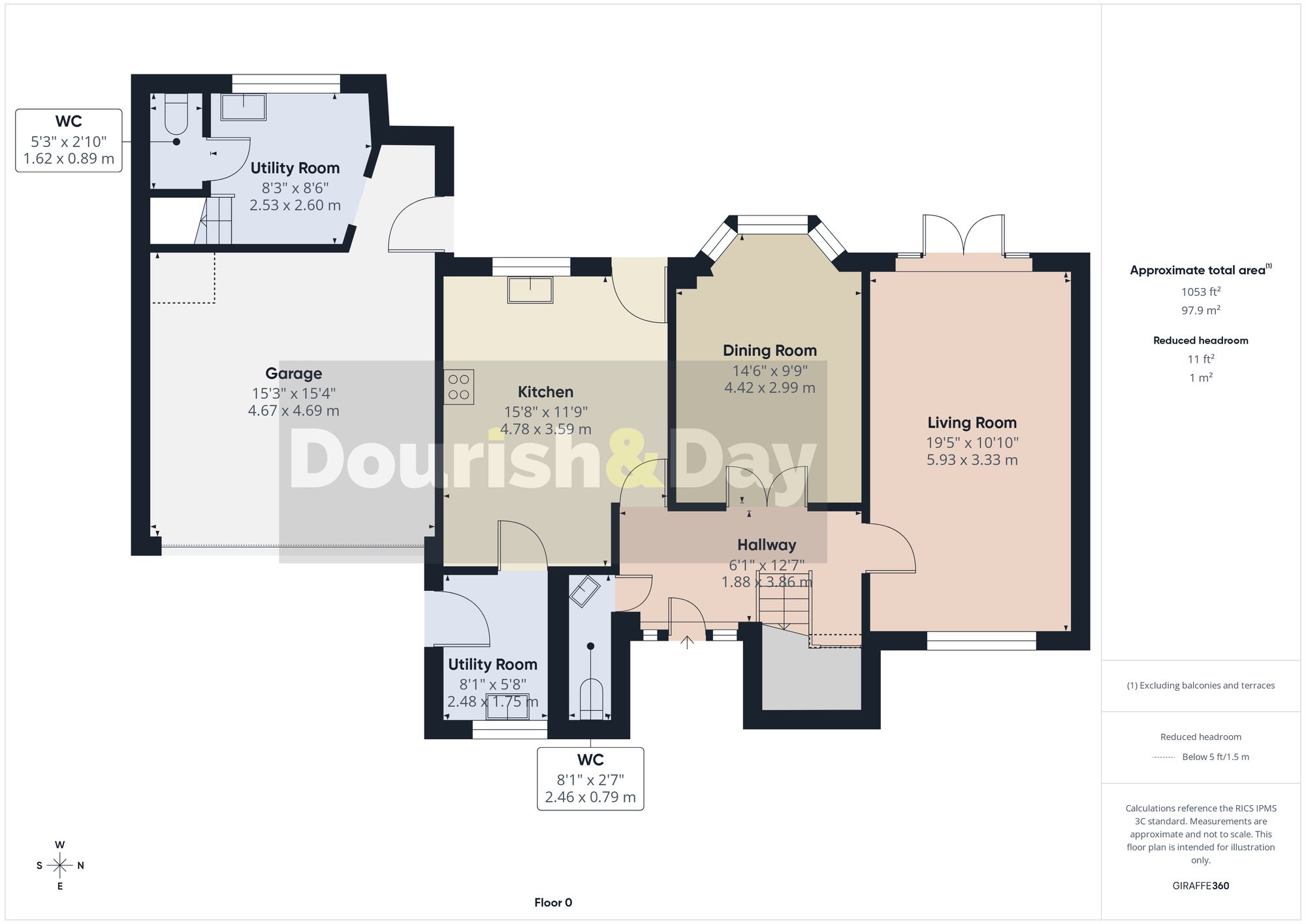 4 bed detached house for sale in Nursery Close, Bradley, ST18 - Property floorplan