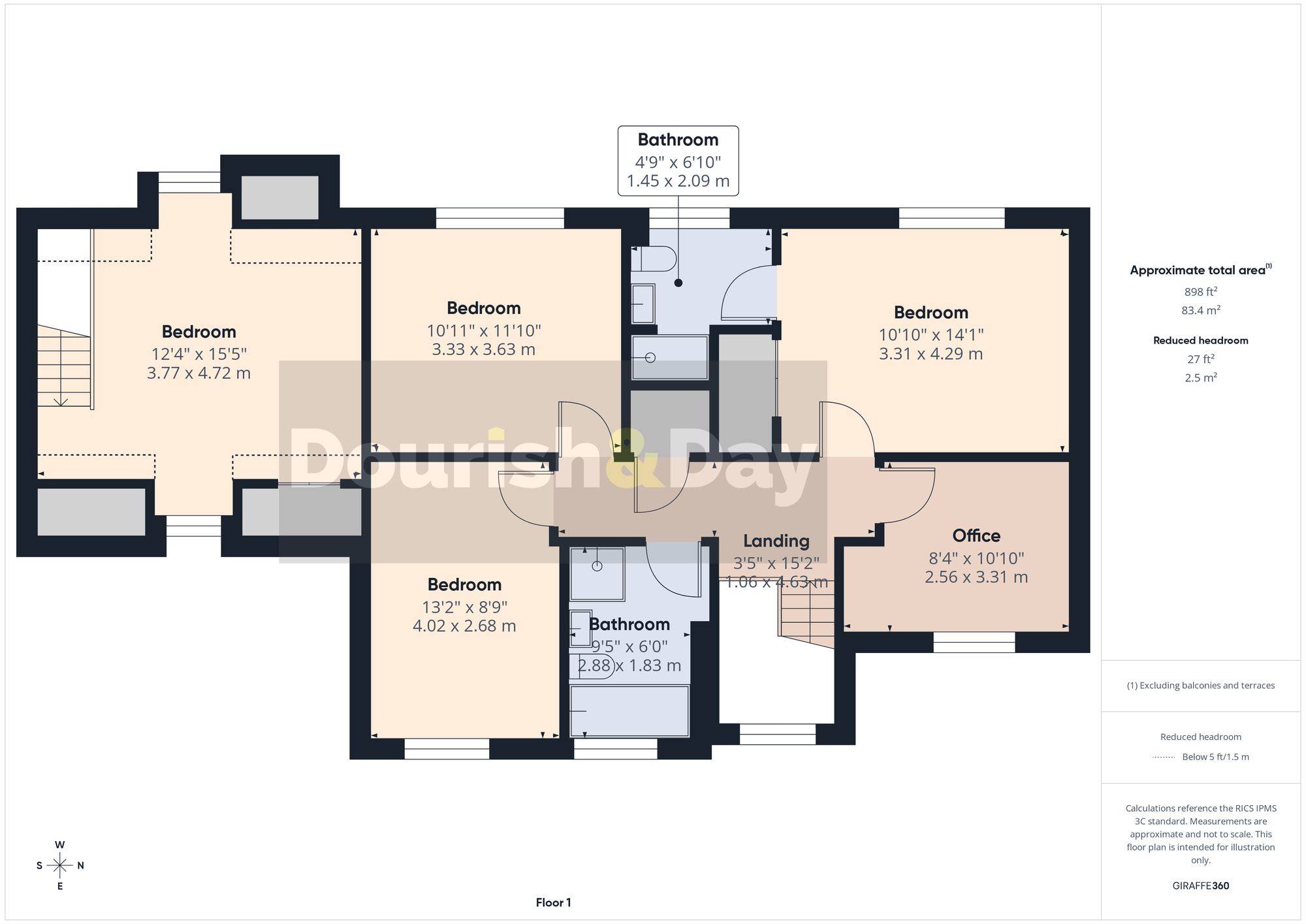 4 bed detached house for sale in Nursery Close, Bradley, ST18 - Property floorplan