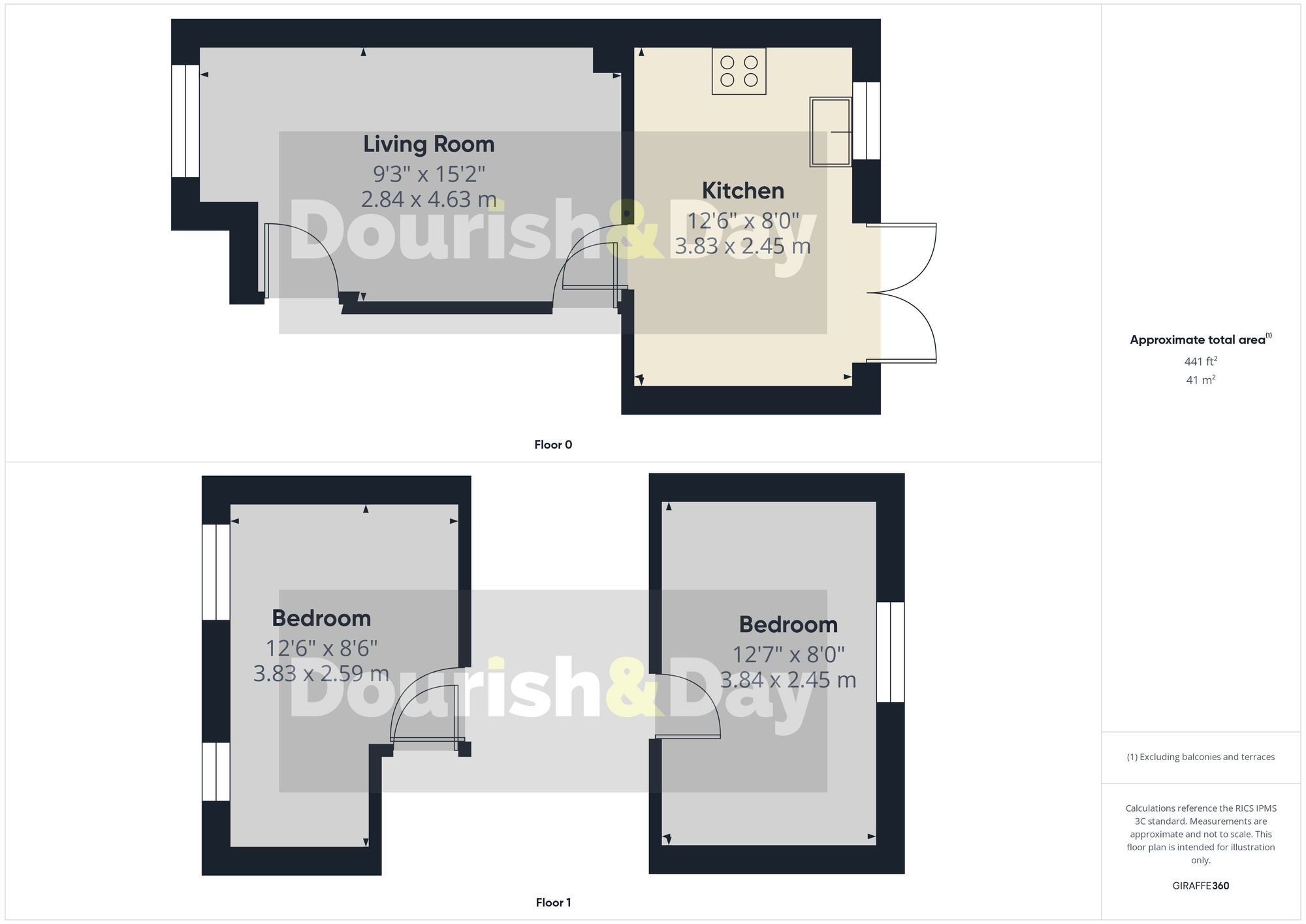 2 bed semi-detached house for sale in Nixon Lane, Stone, ST15 - Property floorplan
