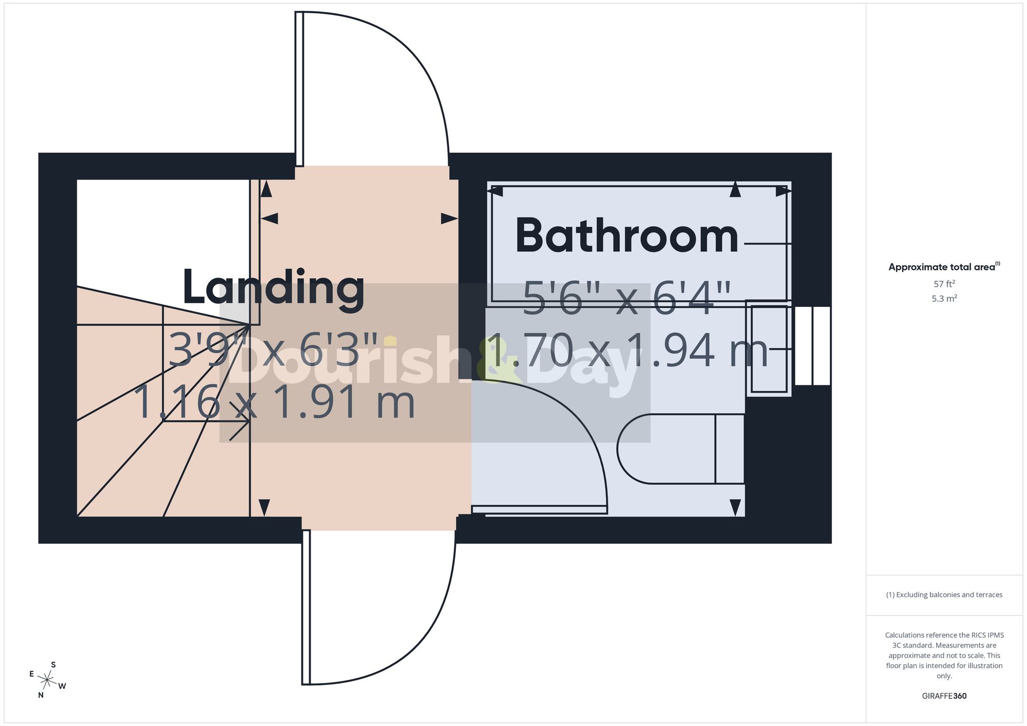 2 bed semi-detached house for sale in Nixon Lane, Stone, ST15 - Property floorplan