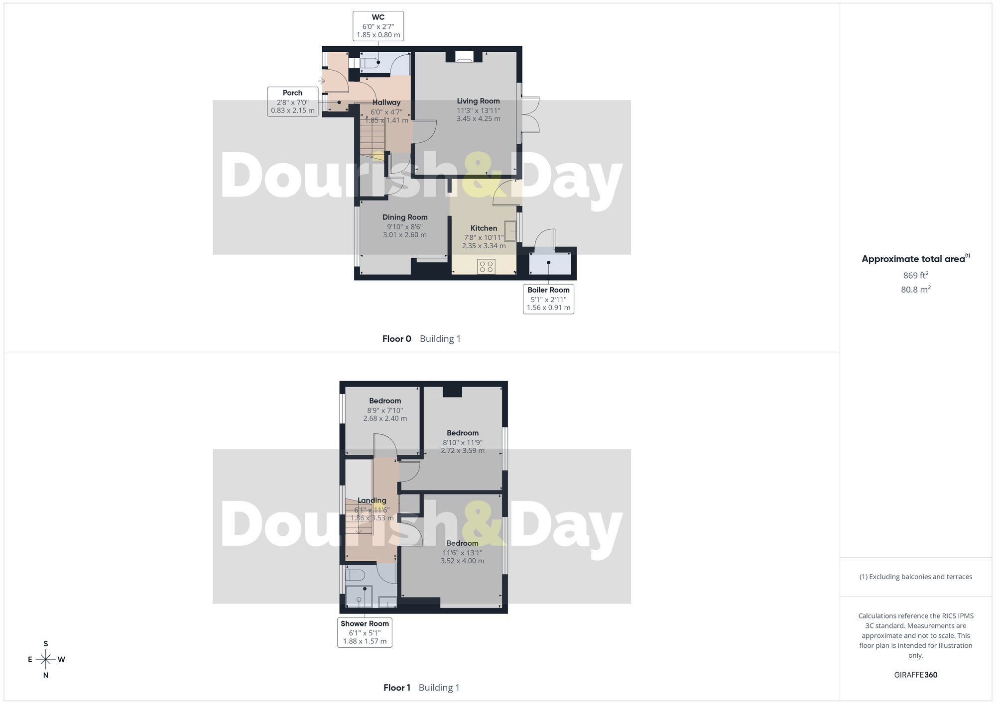 3 bed terraced house for sale in Cambrian View, Bettisfield, SY13 - Property floorplan