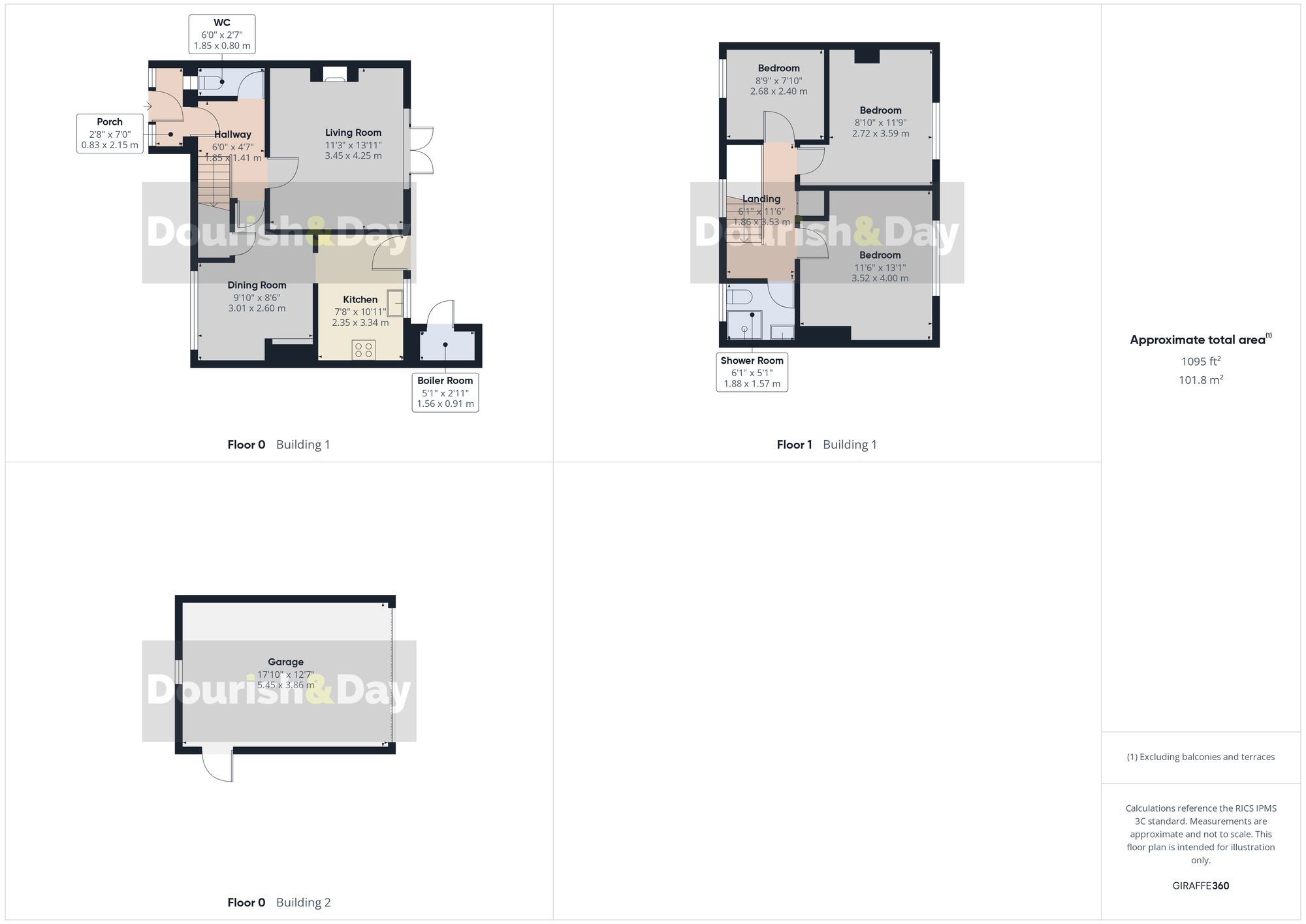 3 bed terraced house for sale in Cambrian View, Bettisfield, SY13 - Property floorplan