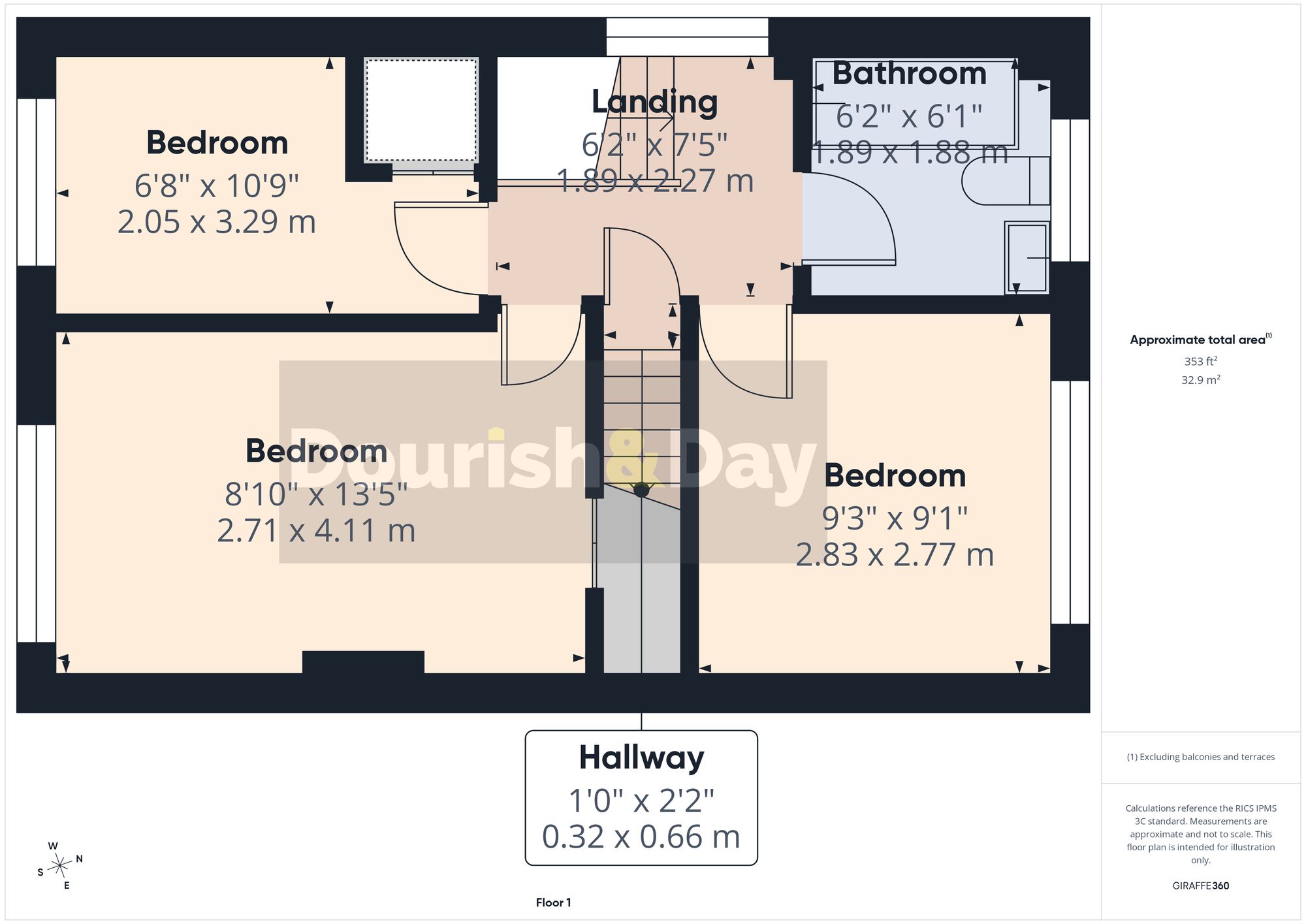 4 bed semi-detached house for sale in Oldfields Crescent, Great Haywood, ST18 - Property floorplan