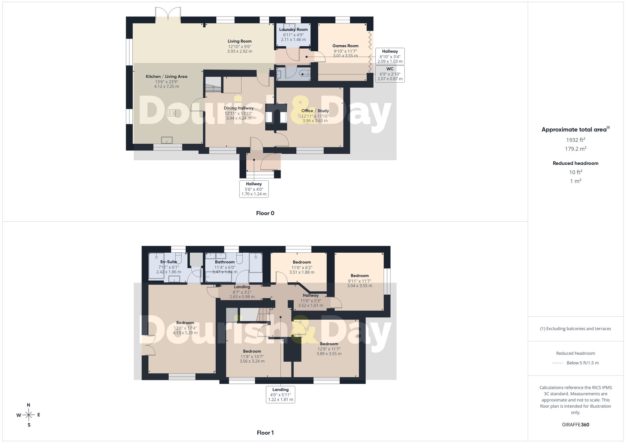5 bed detached house for sale in Wollerton, Market Drayton, TF9 - Property floorplan