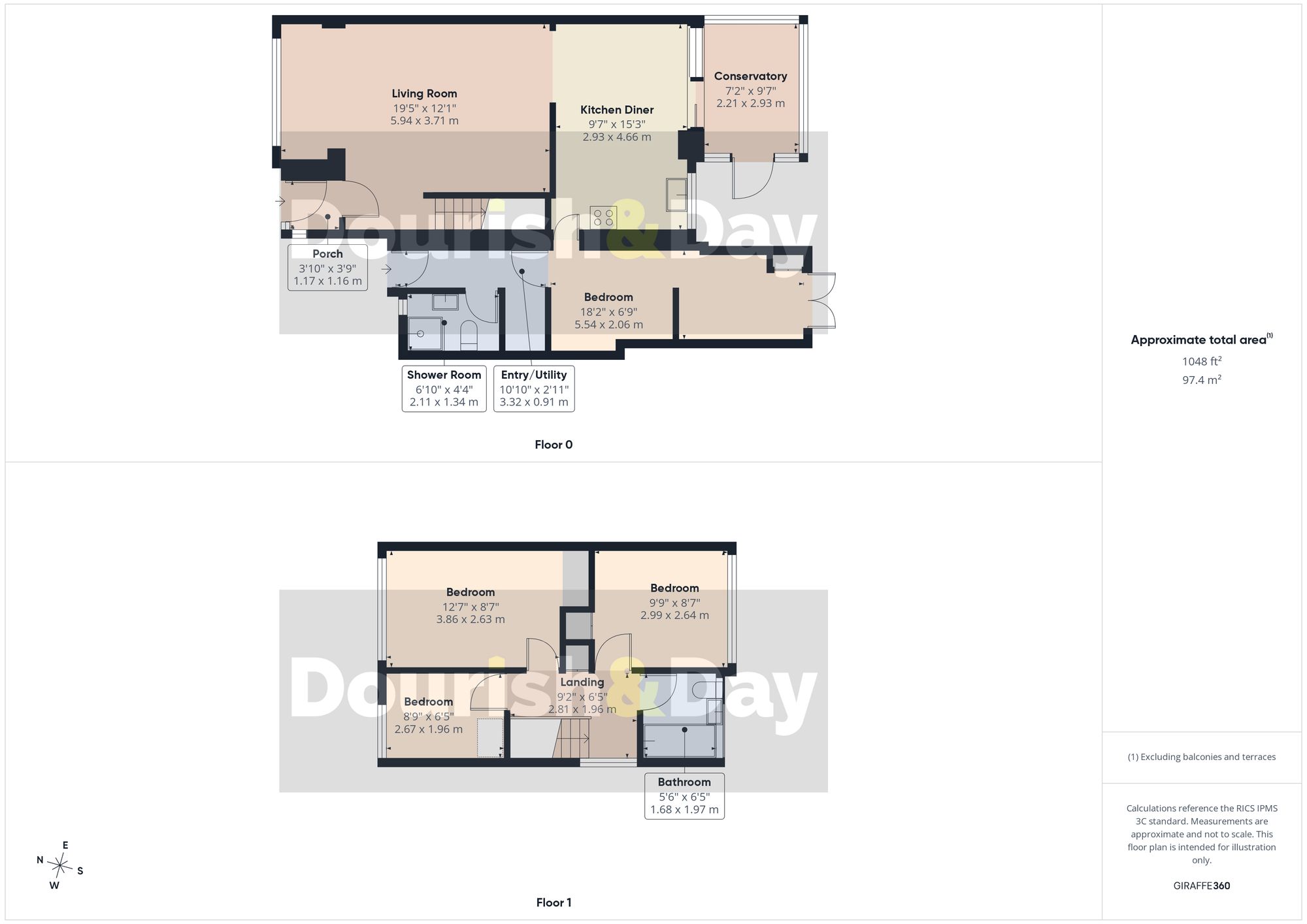 4 bed detached house for sale in Bradshaw Way, Parkside, Stafford, ST16 - Property floorplan