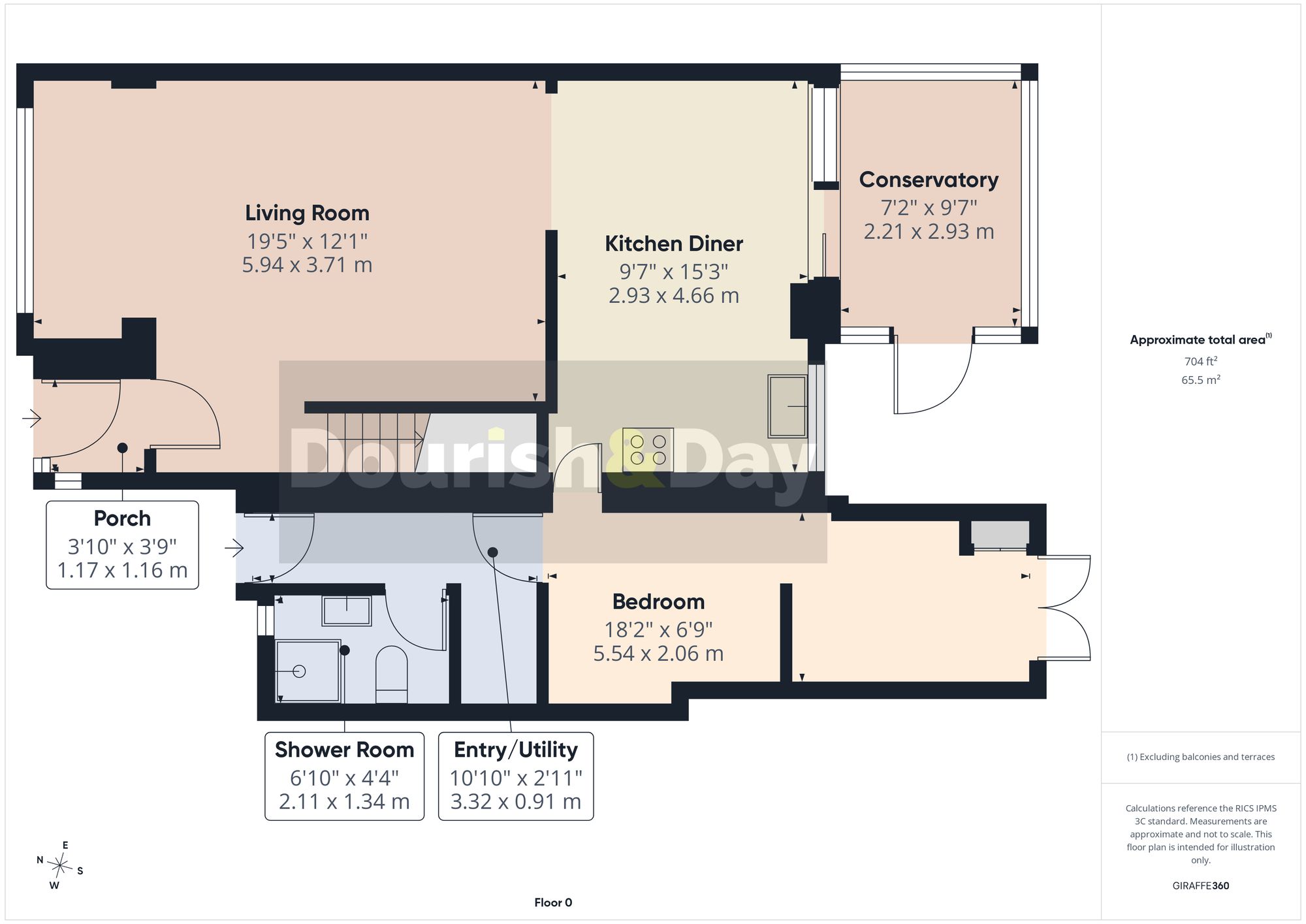 4 bed detached house for sale in Bradshaw Way, Parkside, Stafford, ST16 - Property floorplan