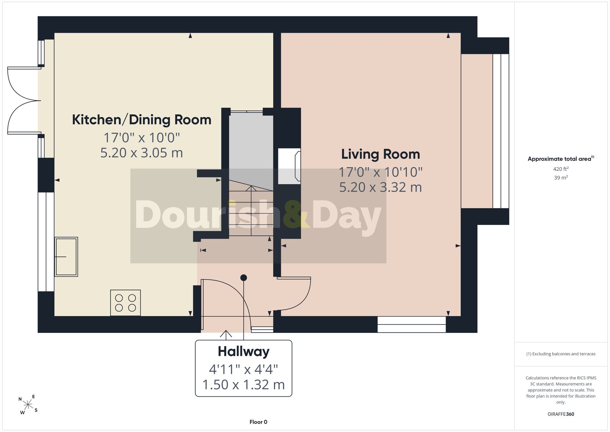 3 bed semi-detached house for sale in Wilkes Wood, Stafford, ST18 - Property floorplan