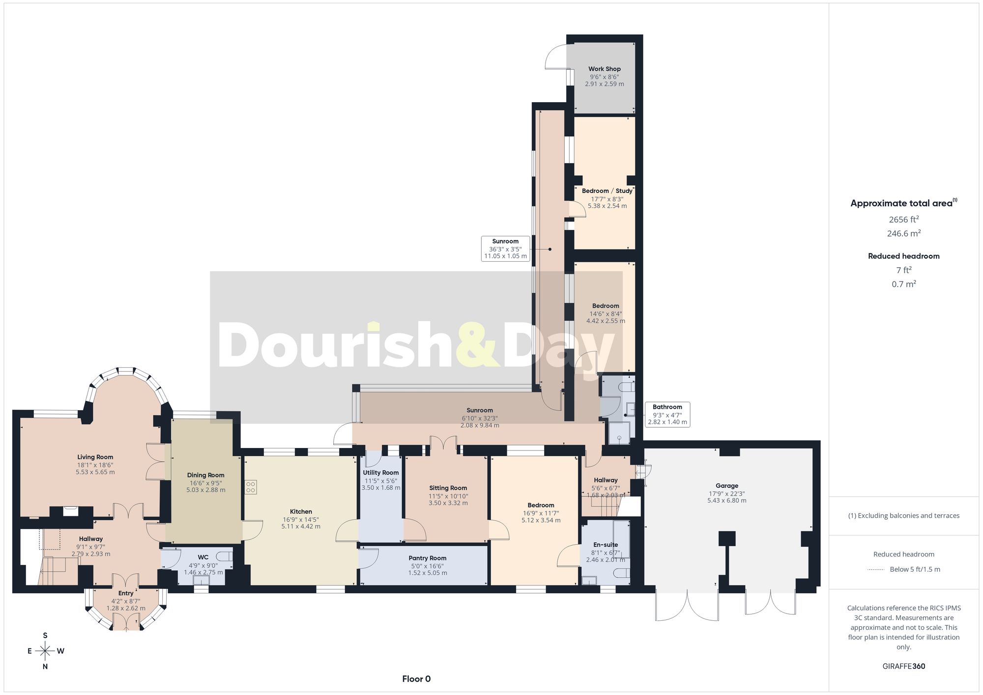 5 bed barn conversion for sale in Mill Lane, Acton Trussell, ST17 - Property floorplan