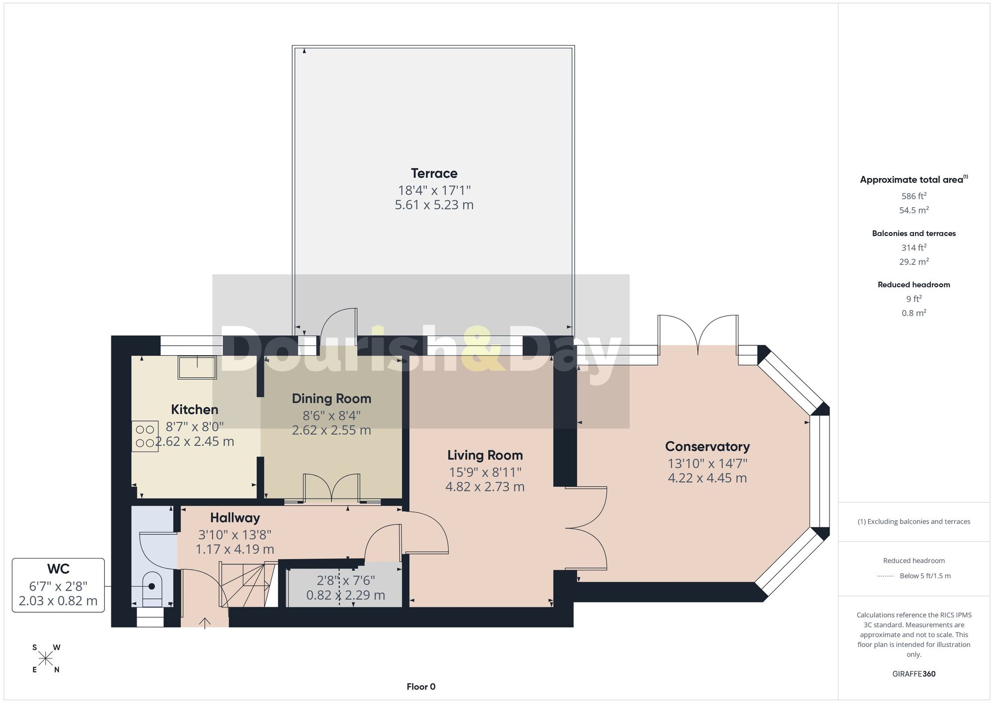 3 bed semi-detached house for sale in Meadowbrook Court, Stone, ST15 - Property floorplan