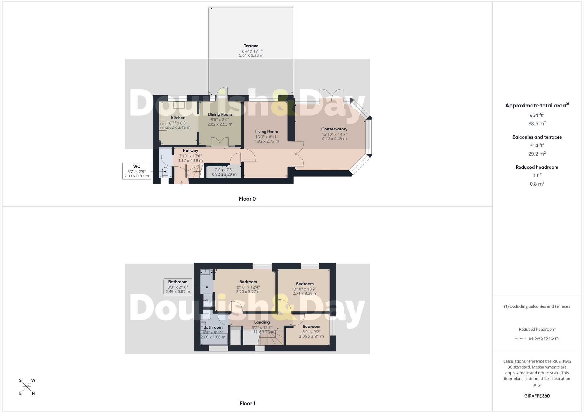 3 bed semi-detached house for sale in Meadowbrook Court, Stone, ST15 - Property floorplan