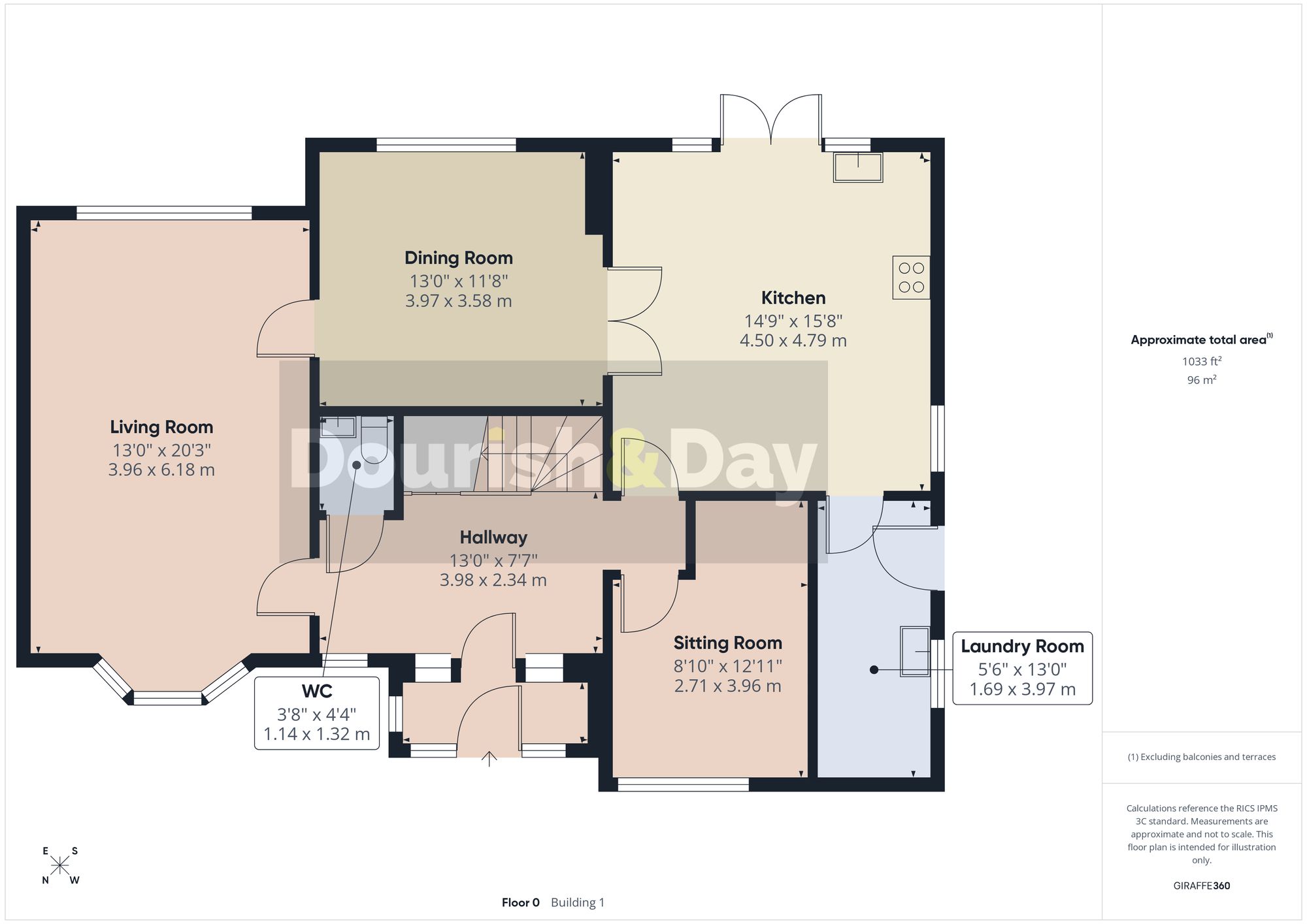 4 bed detached house for sale in Brook Lane, Brocton, ST17 - Property floorplan