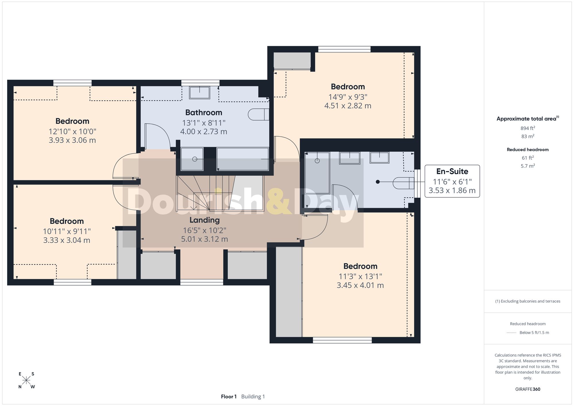 4 bed detached house for sale in Brook Lane, Brocton, ST17 - Property floorplan