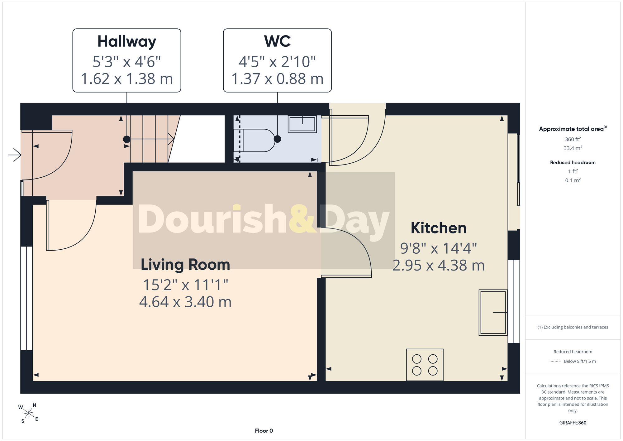 3 bed end of terrace house for sale in Shrewsbury Road, Market Drayton, TF9 - Property floorplan