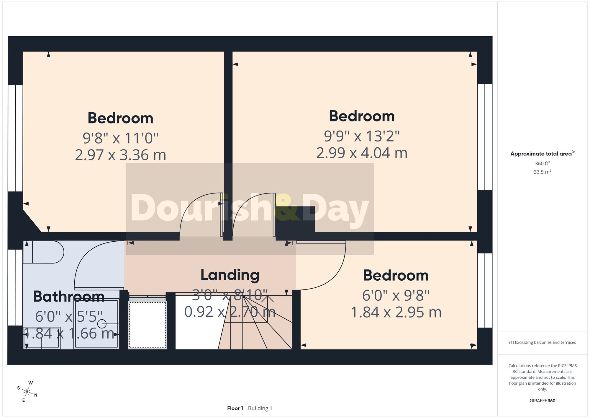 3 bed semi-detached house for sale in Beverley Drive, Stafford, ST16 - Property floorplan