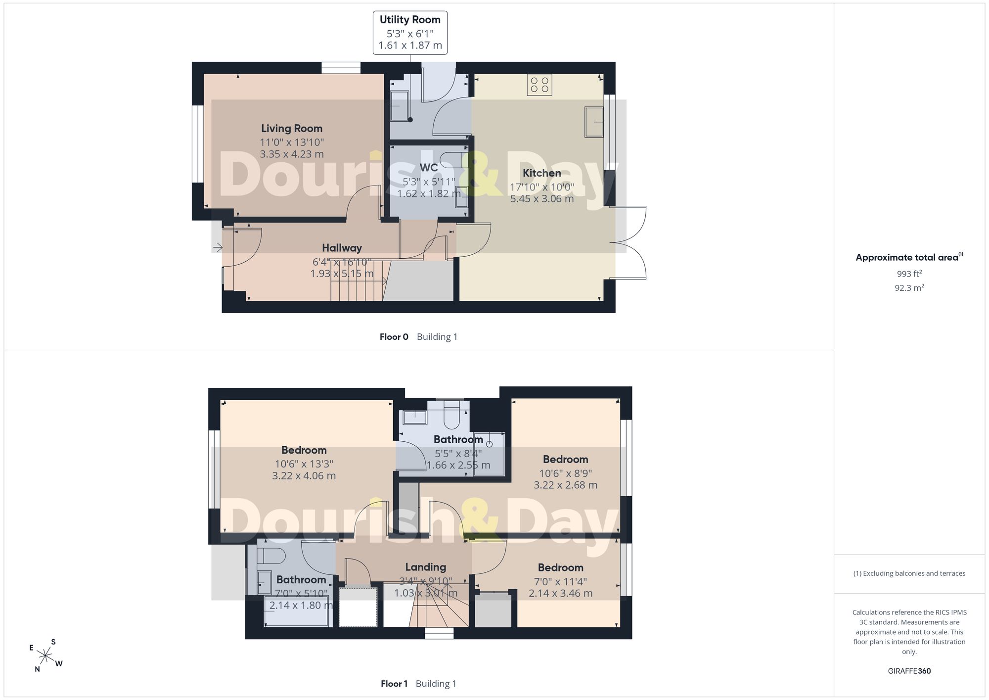 3 bed detached house for sale in Beech Tree Close, Essington, WV11 - Property floorplan