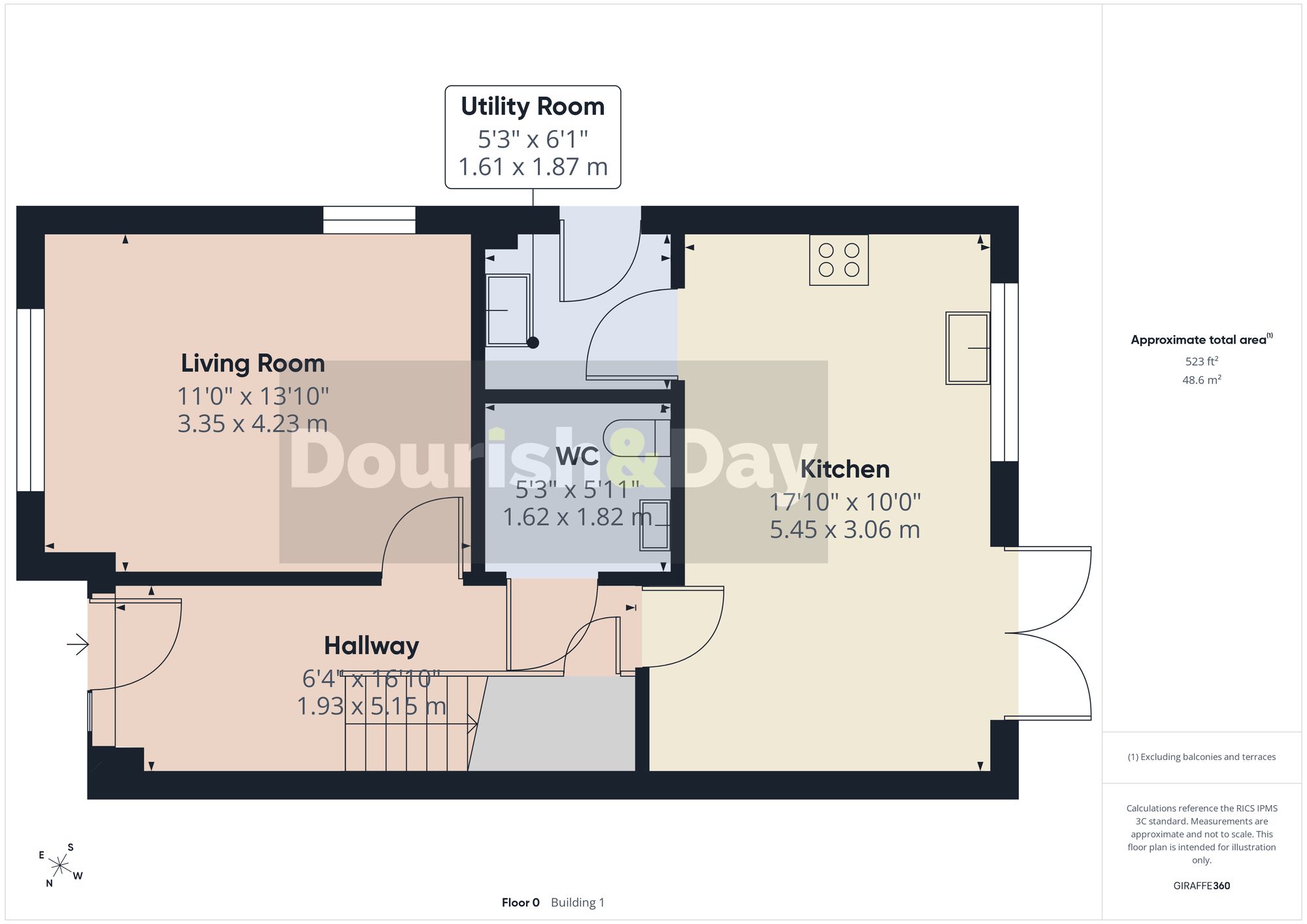 3 bed detached house for sale in Beech Tree Close, Essington, WV11 - Property floorplan