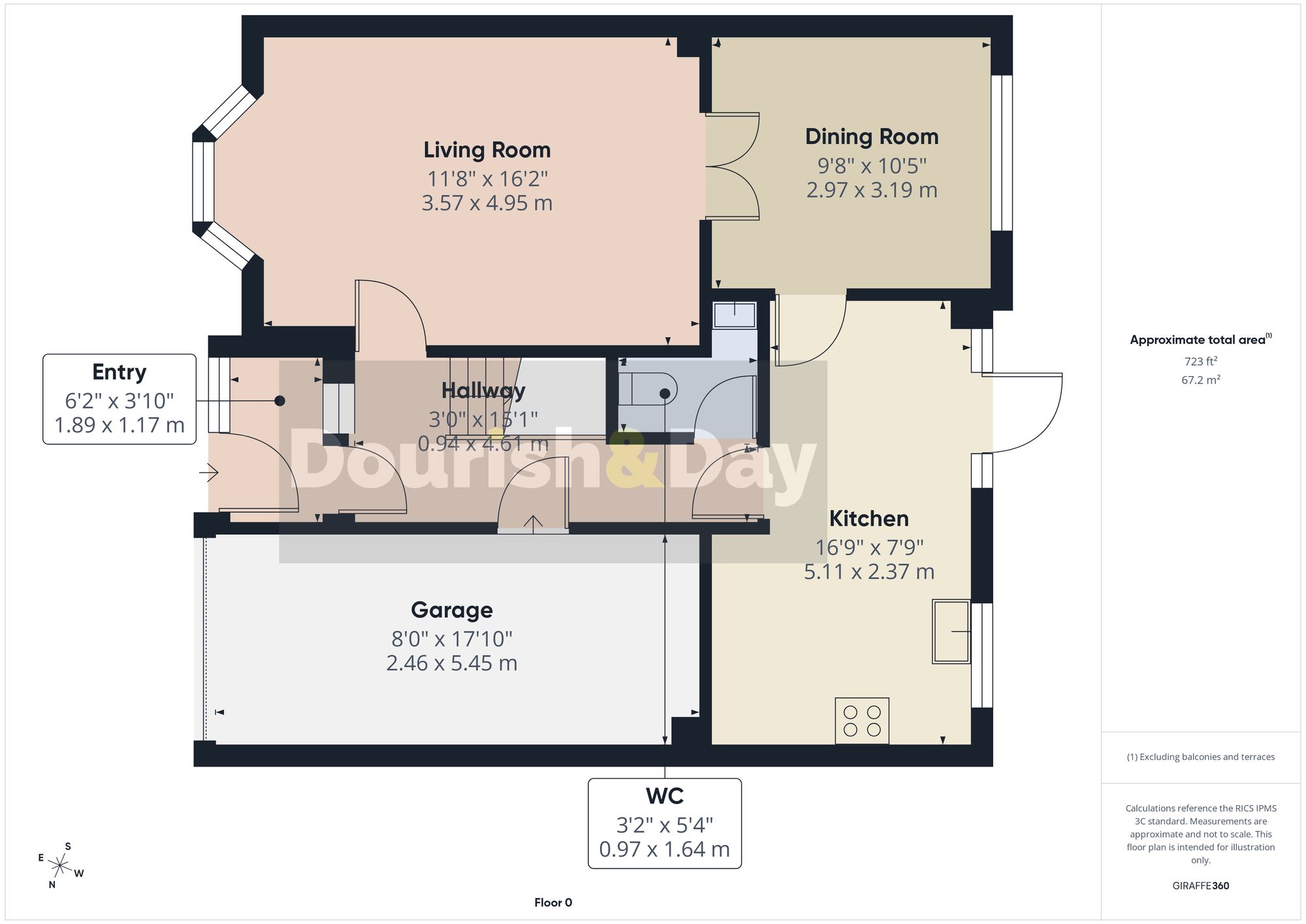 4 bed detached house for sale in Tyria Way, Stafford, ST17 - Property floorplan