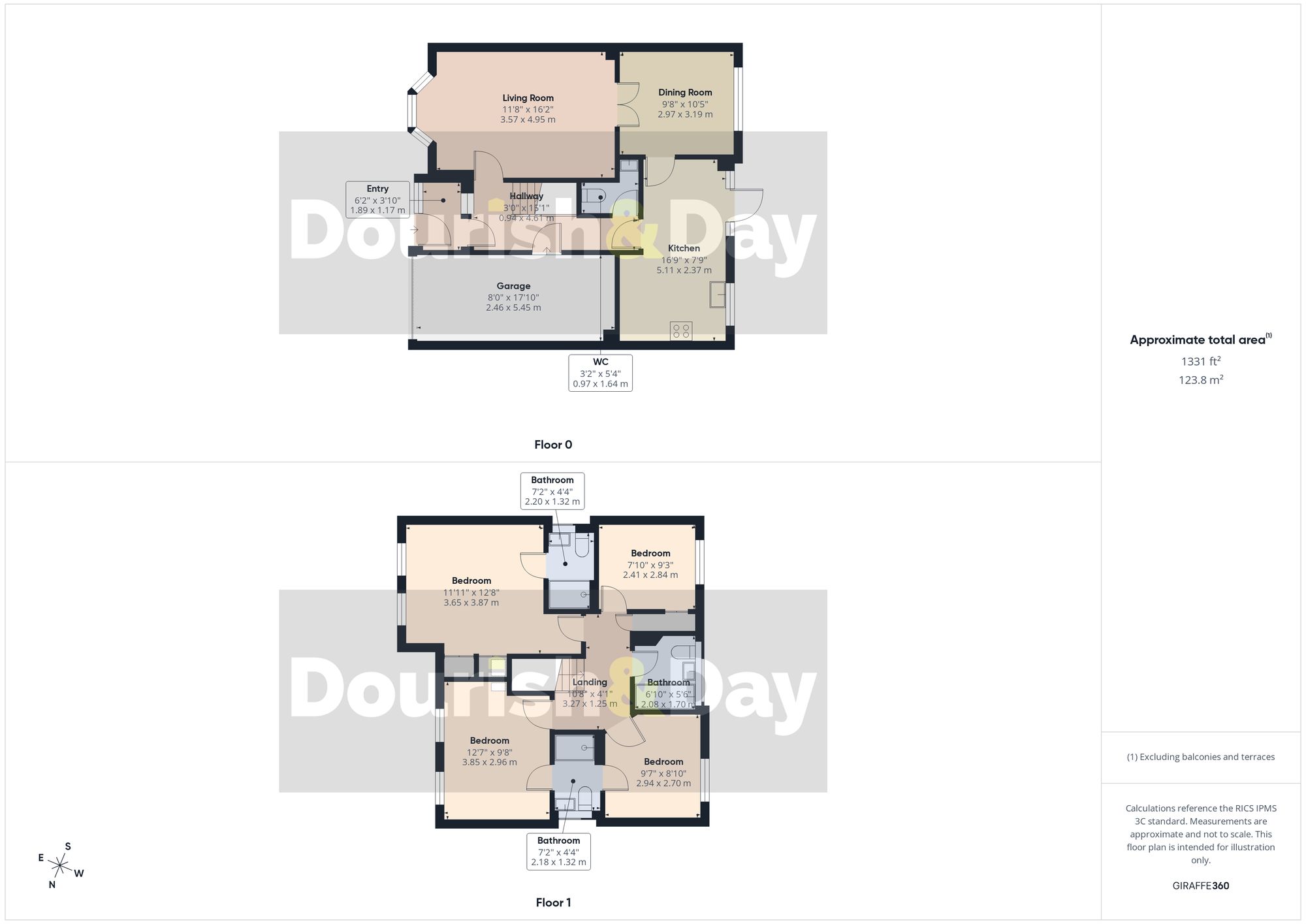 4 bed detached house for sale in Tyria Way, Stafford, ST17 - Property floorplan